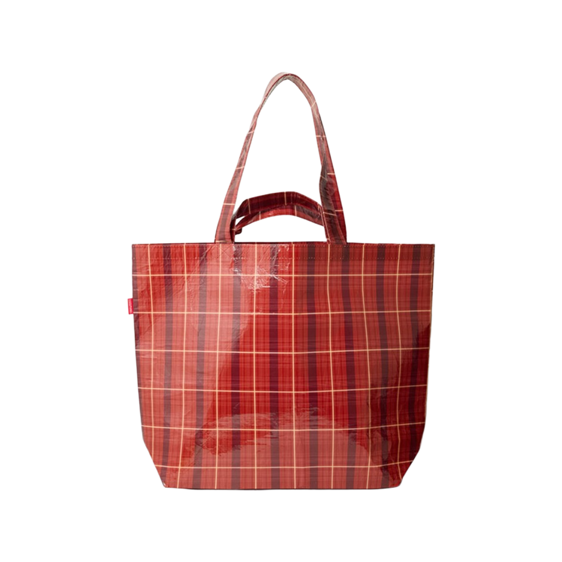 스파오 x 999휴머니티 플러피 그래픽 스터프백 레드(Spao x 999Humanity Fluffy Graphic Stuff Bag Red) - 2