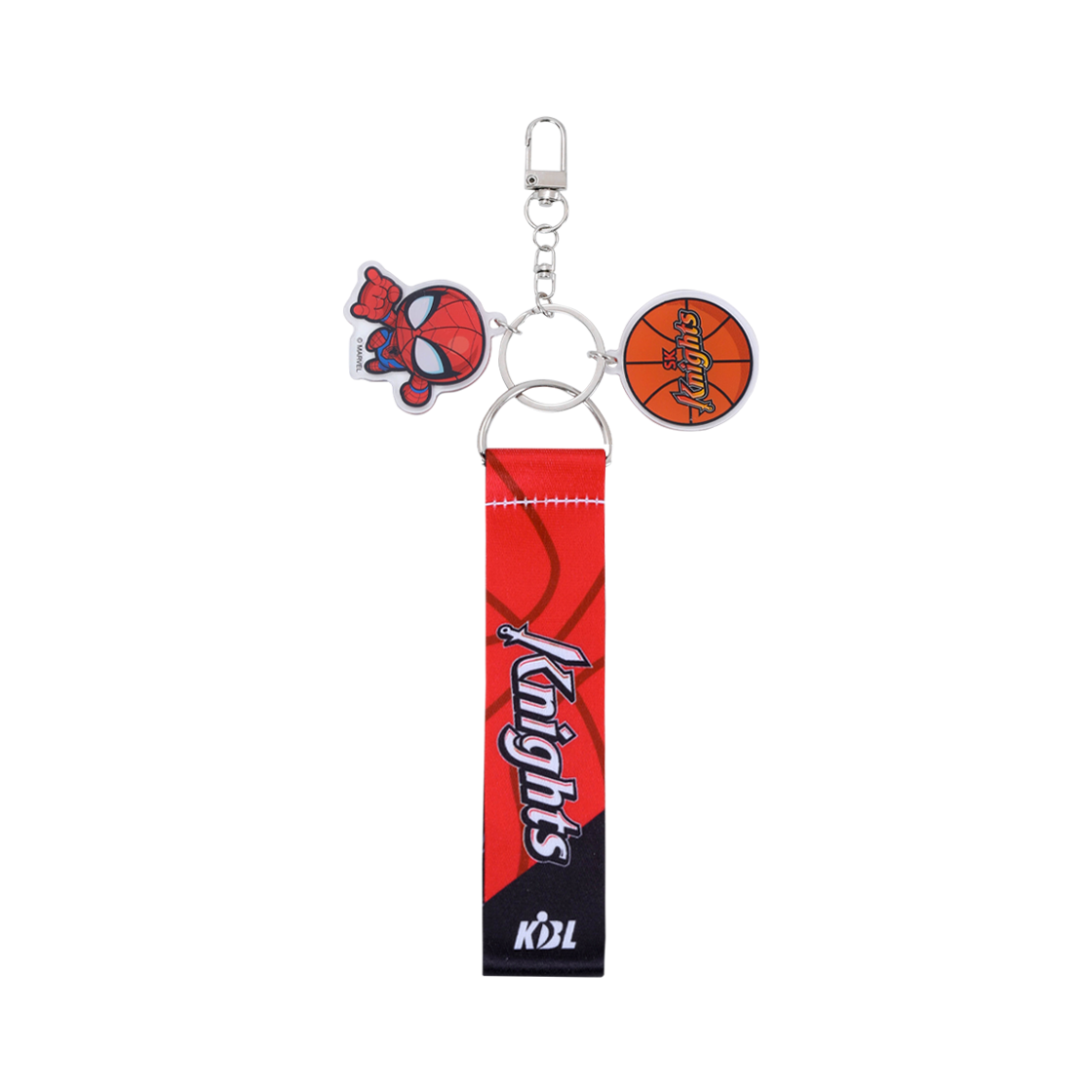 케이비엘 X 마블 컬렉션 서울 SK 스파이더맨 스트랩 키링(KBL X MARVELCollection Seoul SK Knights Spider-Man Strap Keyring) - 2