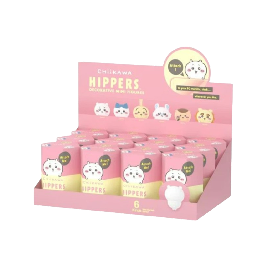 치이카와 x 소니엔젤 히퍼 랜덤박스 (12개입)(Chiikawa x Sonny Angel Hippers Sealed Case (12 Blind Boxes))