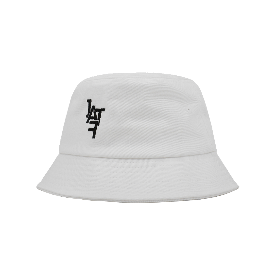 35AU030802 IAMTHEFUTURE Basic Logo Bucket Hat White