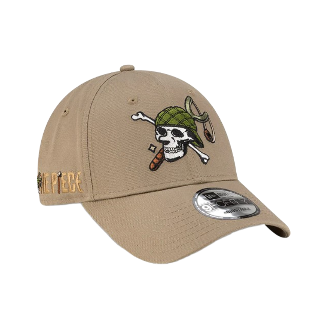 뉴에라 x 원피스 9포티 우솝 어드저스터블 캡 베이지(New Era x One Piece 9Forty Usopp Adjustable Cap Beige) - 3