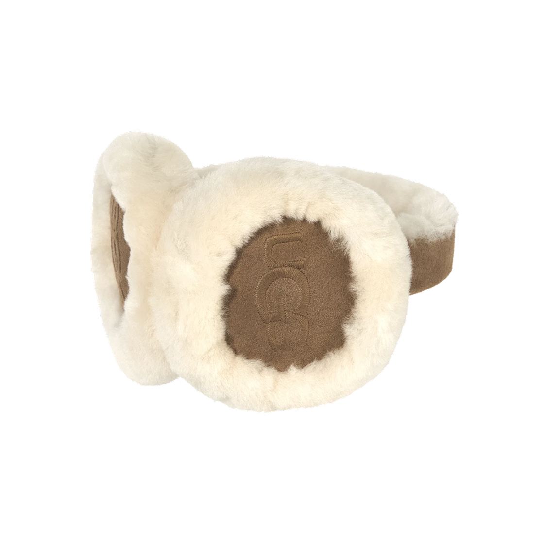 (W) 어그 자수 로고 이어머프 체스트넛