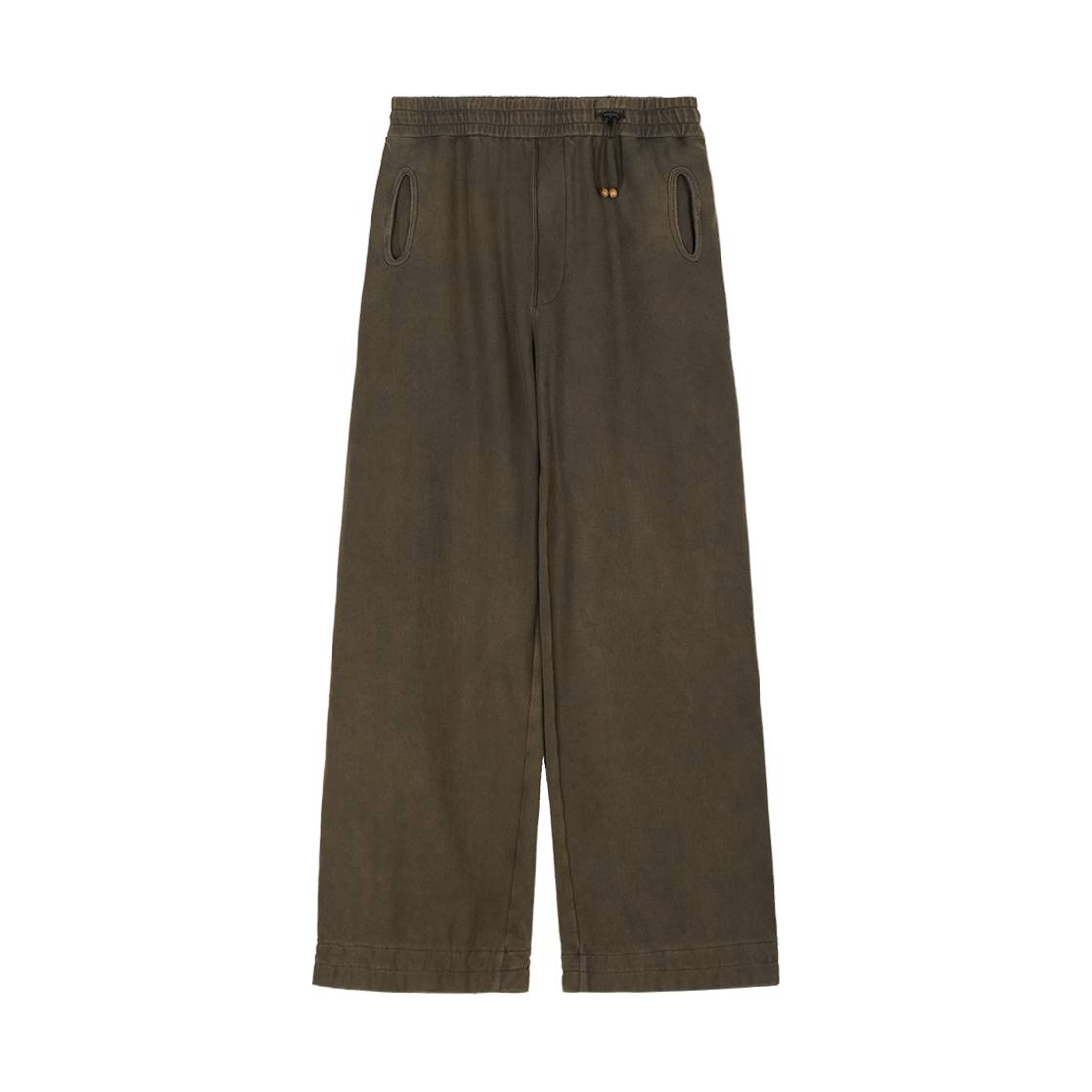 지안 예 25 팬츠 브라운 - 25FW(Jian Ye 25 Pants Brown - 25FW)