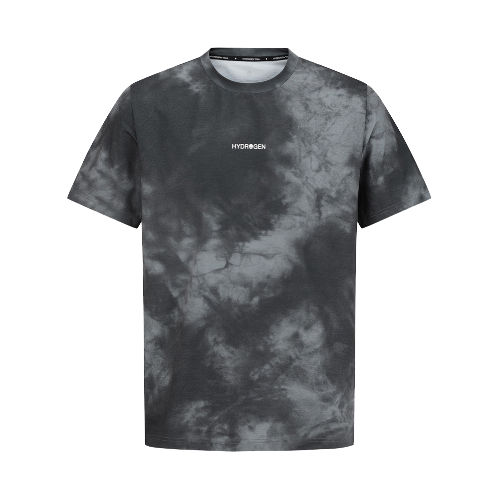 H11D3TR504 HYDROGEN Men'S Trail Running Short-Sleeve T-Shirt Grey