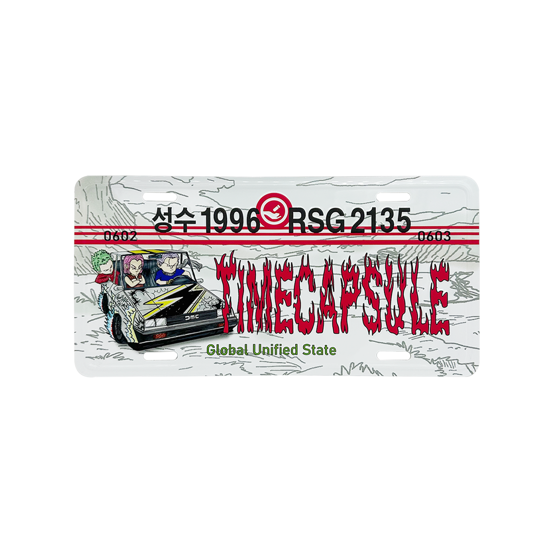 35DU351214 IAMTHEFUTURE Timecapsule 2023 Number Plate 2135