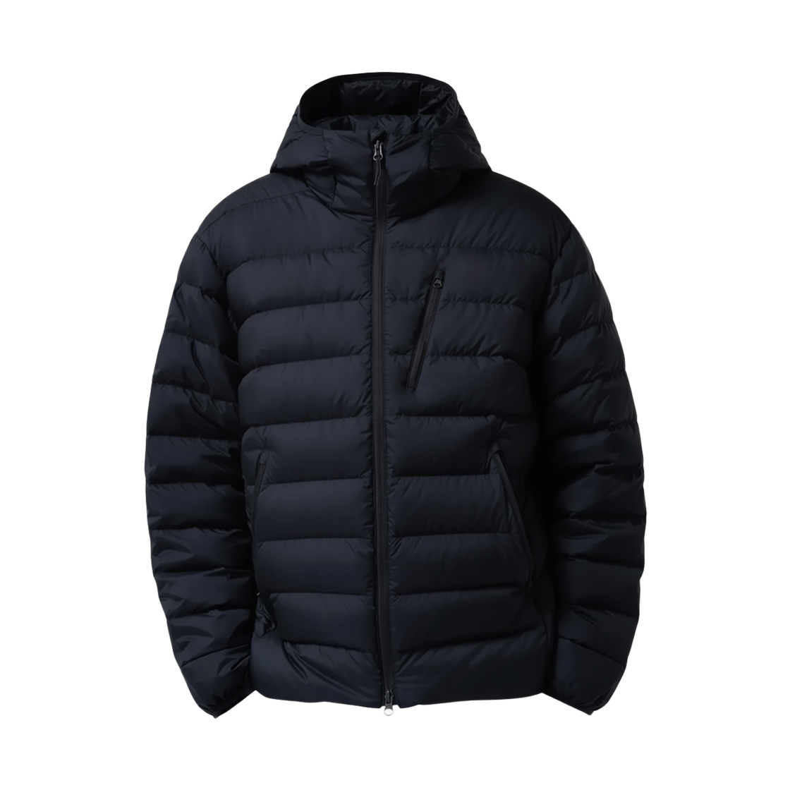 무신사 스탠다드 시티 레저 후디드 라이트 다운 자켓 네이비(Musinsa Standard City Leisure Hooded Light Down Jacket Navy) - 1