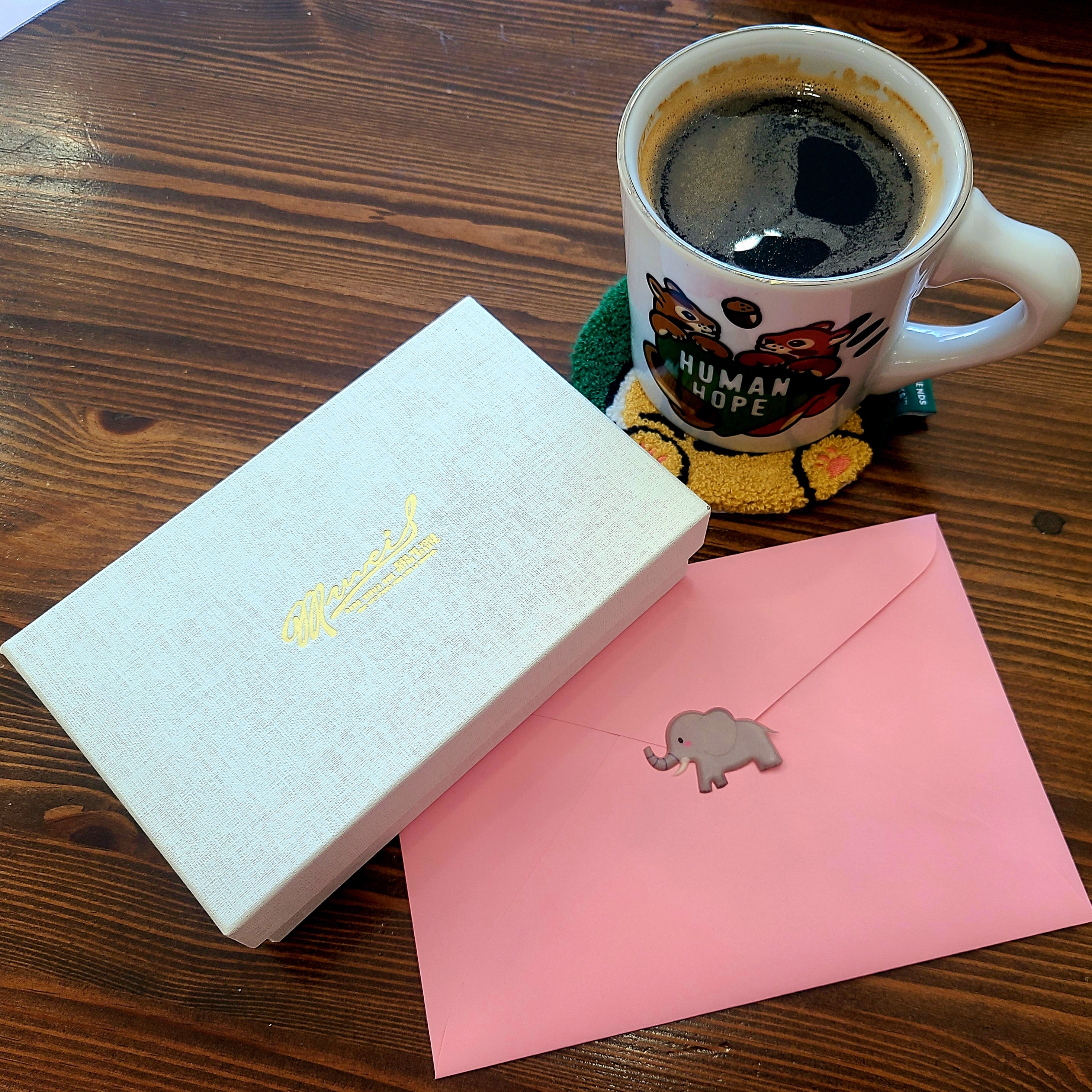 Human Made Human Hope Coffee Mug White 착용 스타일 - 4