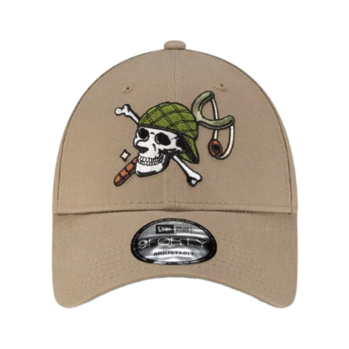 뉴에라 x 원피스 9포티 우솝 어드저스터블 캡 베이지(New Era x One Piece 9Forty Usopp Adjustable Cap Beige) - 1