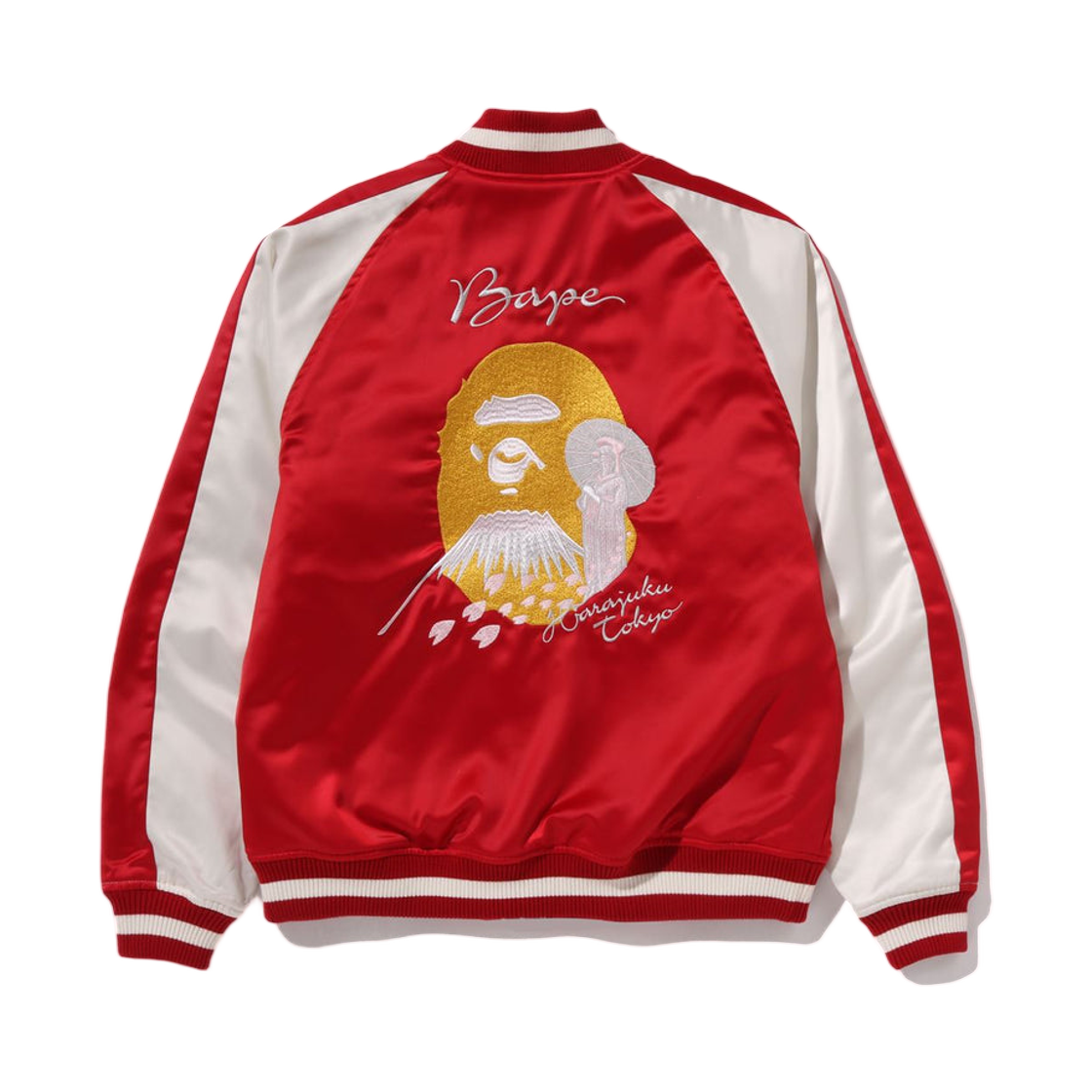 베이프 수베니어 자켓 레드(BAPE Souvenir Jacket Red) - 2