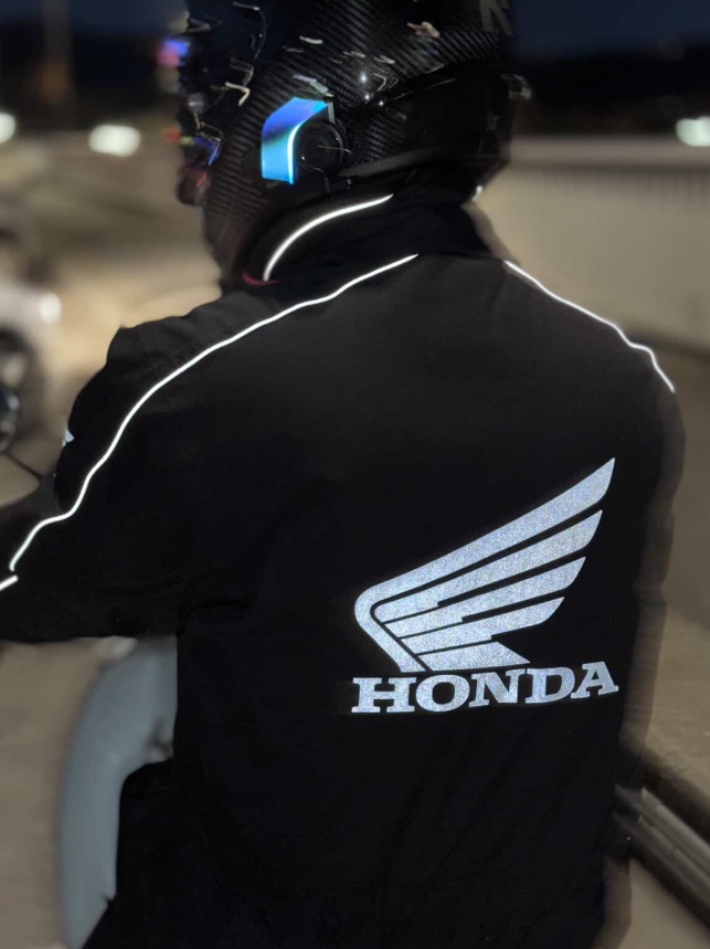 Honda City Rider Padding Suit Black 착용 스타일 - 4
