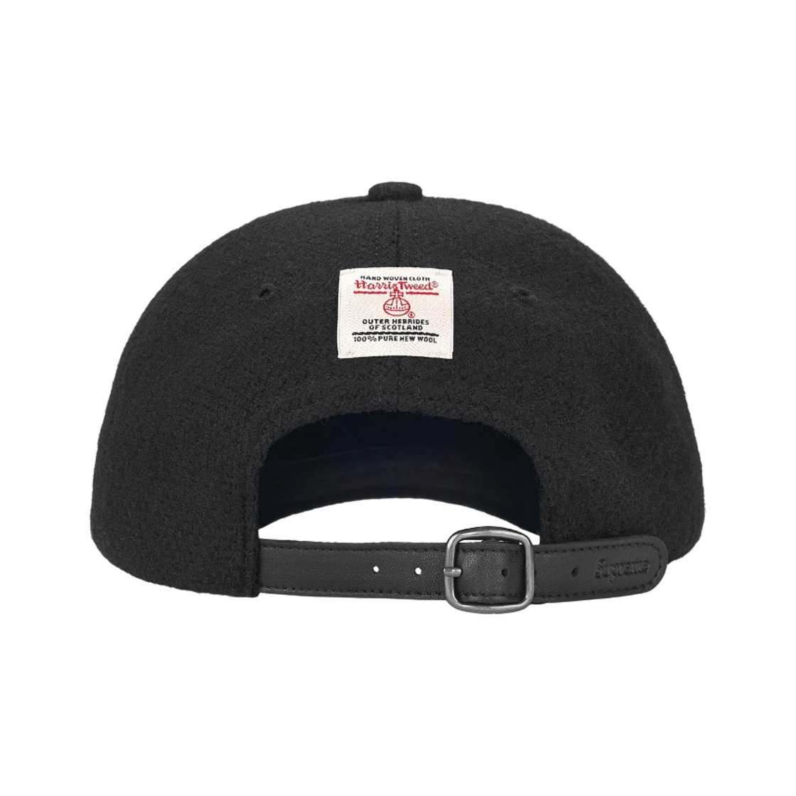 슈프림 해리스 트위드 6-패널 블랙 - 25FW(Supreme Harris Tweed 6-Panel Black - 25FW) - 2