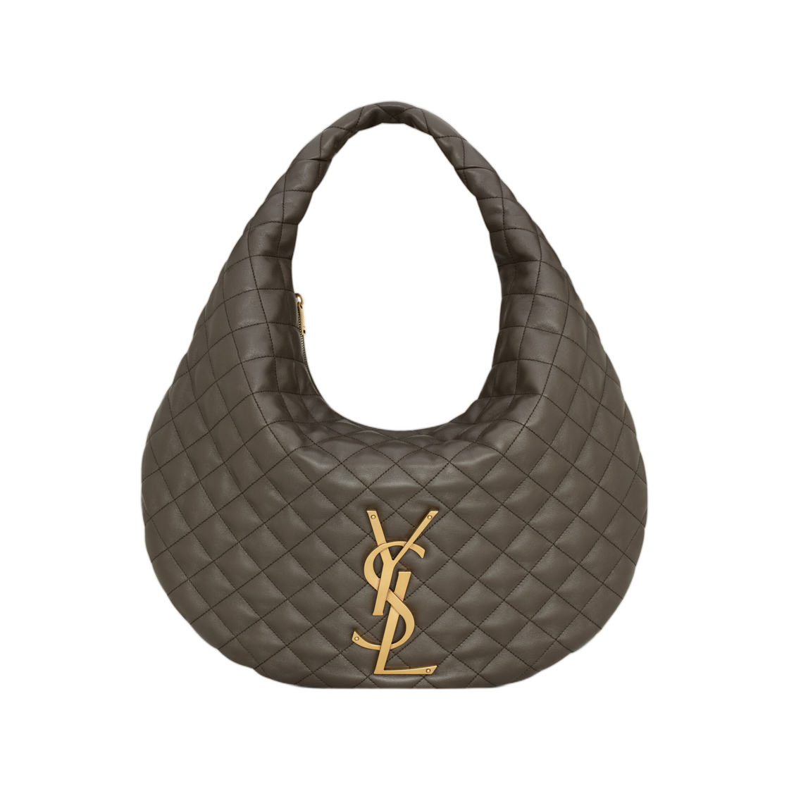 858160-AAANG-3212 Saint Laurent Icare Hobo in Quilted Nappa Light Musk