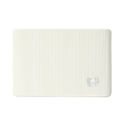 (Kids) Uniqlo x Kaws Heattech Souffle Yarn Knit Neck Warmer Off White