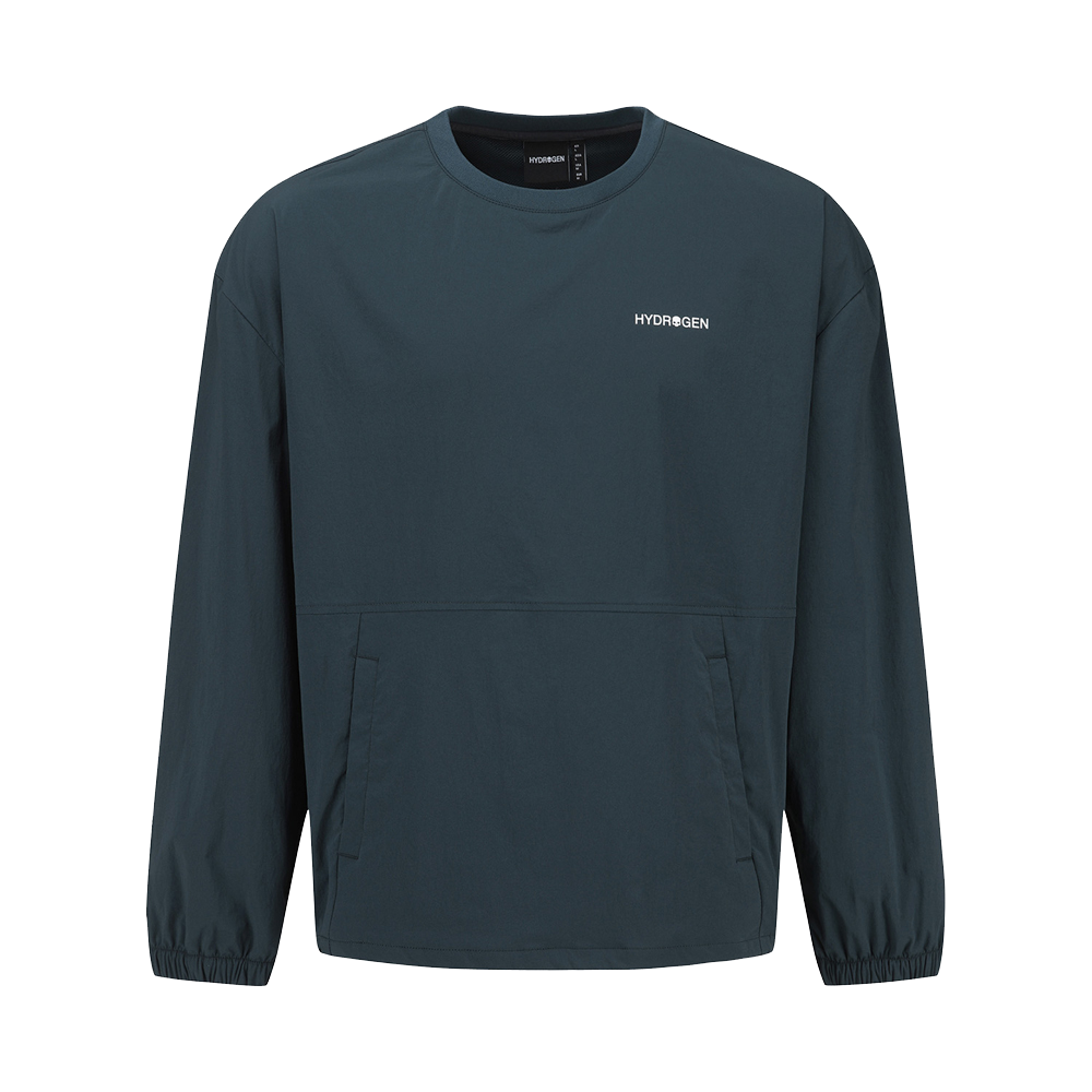 하이드로겐 유니 AIRFLEX 우븐 맨투맨 그린(HYDROGEN Unisex Airflex Woven Sweatshirt Green) - 1