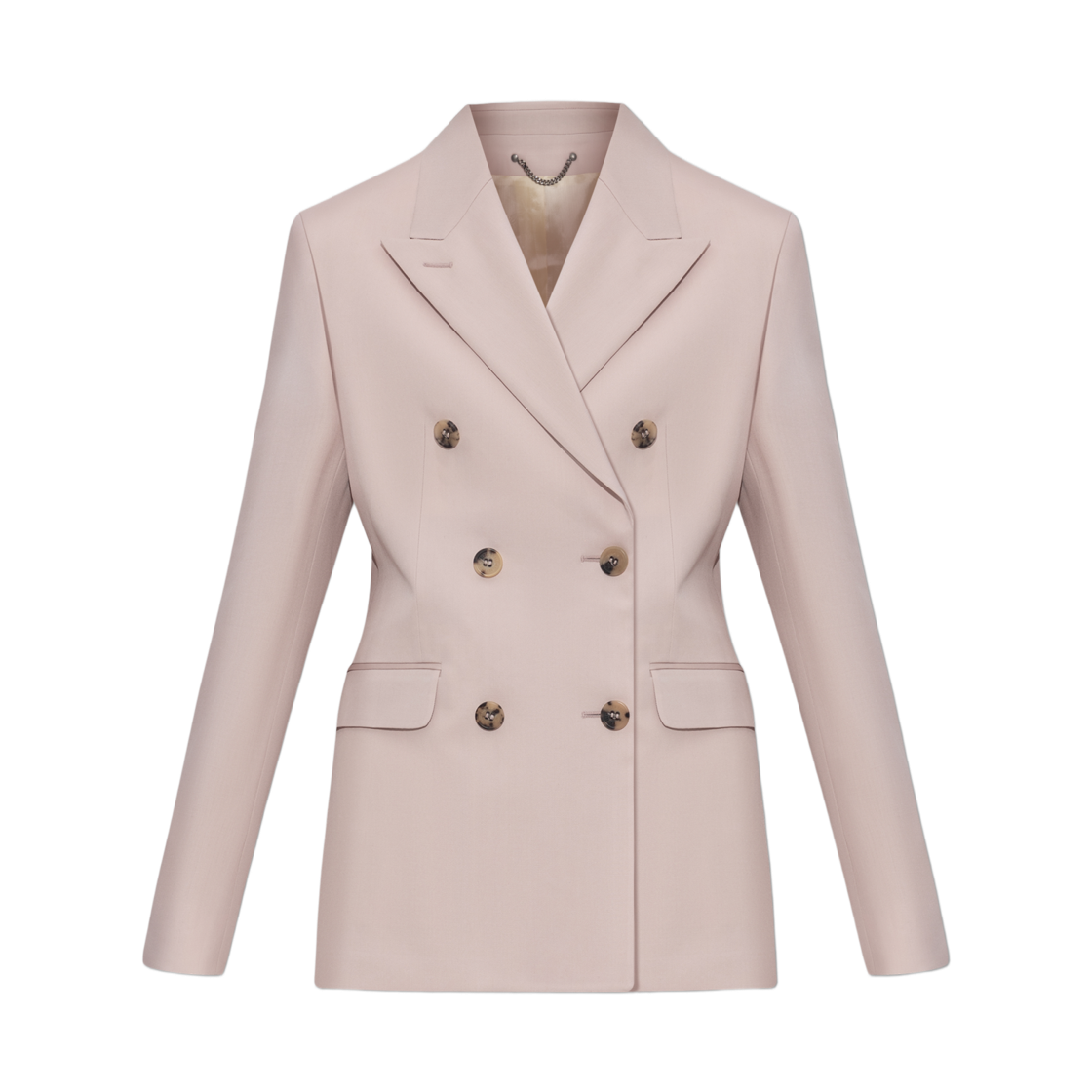 (W) 골든구스 더블 브레스티드 블레이저 핑크((W) Golden Goose Double Breasted Blazer Pink)
