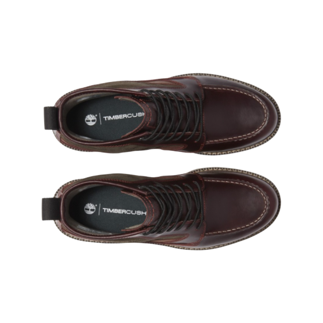 팀버랜드 브리톤 밀스 레이스 업 워터프루프 부츠 버건디(Timberland Britton Mills Lace Up Waterproof Boots Burgundy) - 2