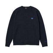 Uniqlo x Kaws Lambswool Crewneck Sweater Navy - KR