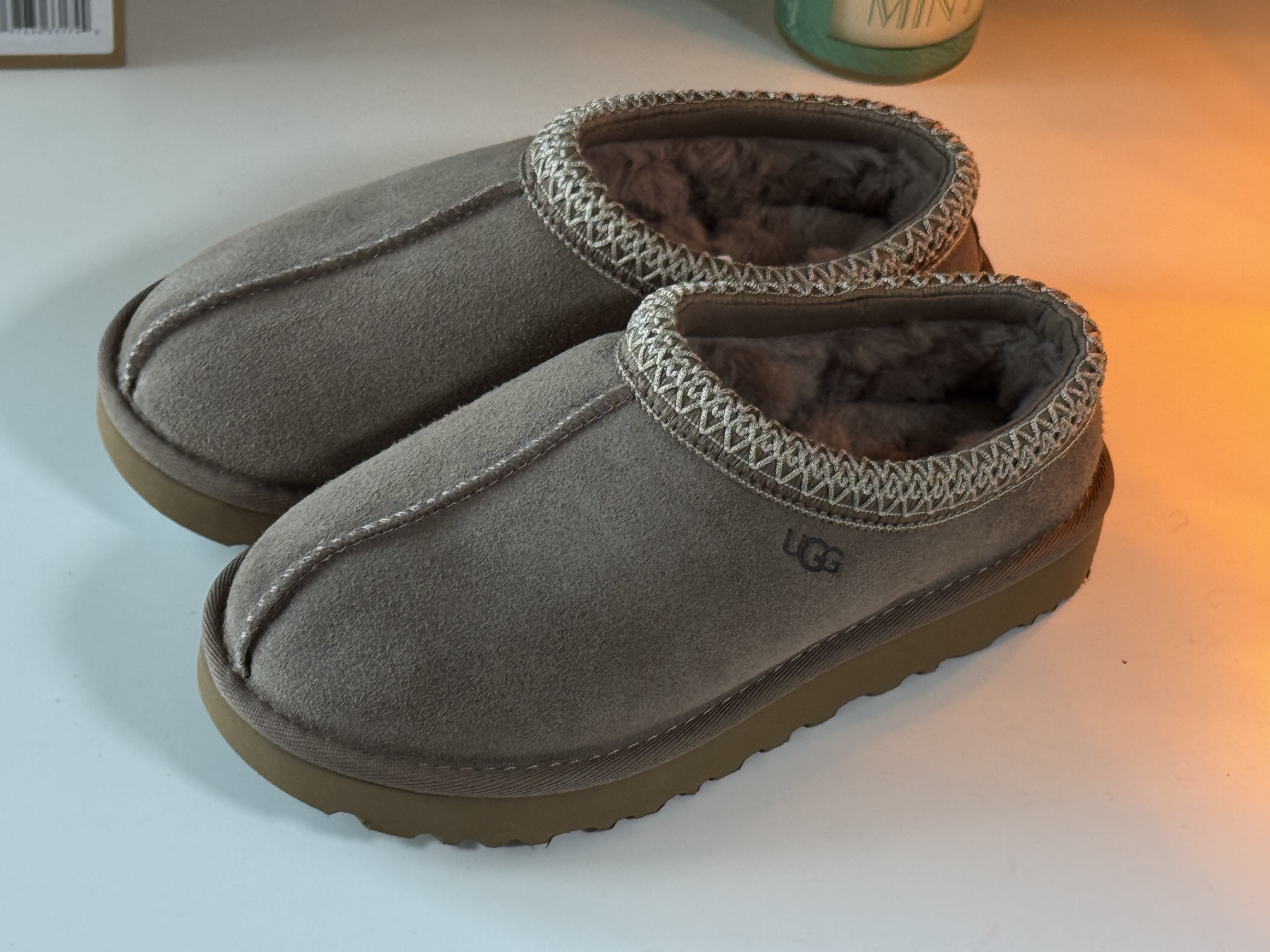 Longchamp Le Pliage Original Handle Pouch Pink Tea, (W) UGG Tasman Slipper Caribou 착용 스타일 - 5