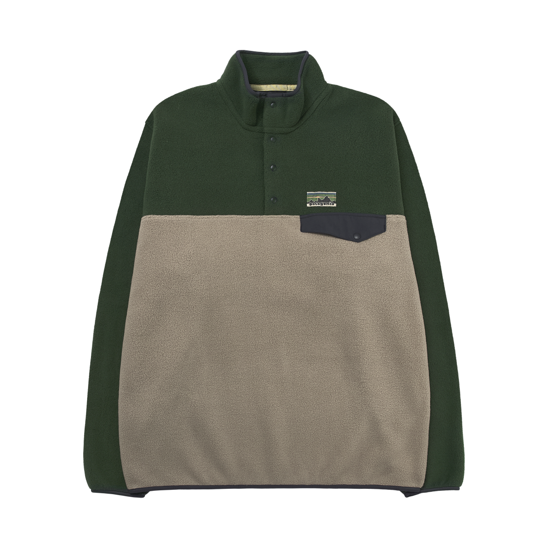 파타고니아 라이트웨이트 신칠라 스냅-T 플리스 풀오버 씨버드 그레이(Patagonia Lightweight Synchilla Snap-T Fleece Pullover Seabird Grey)