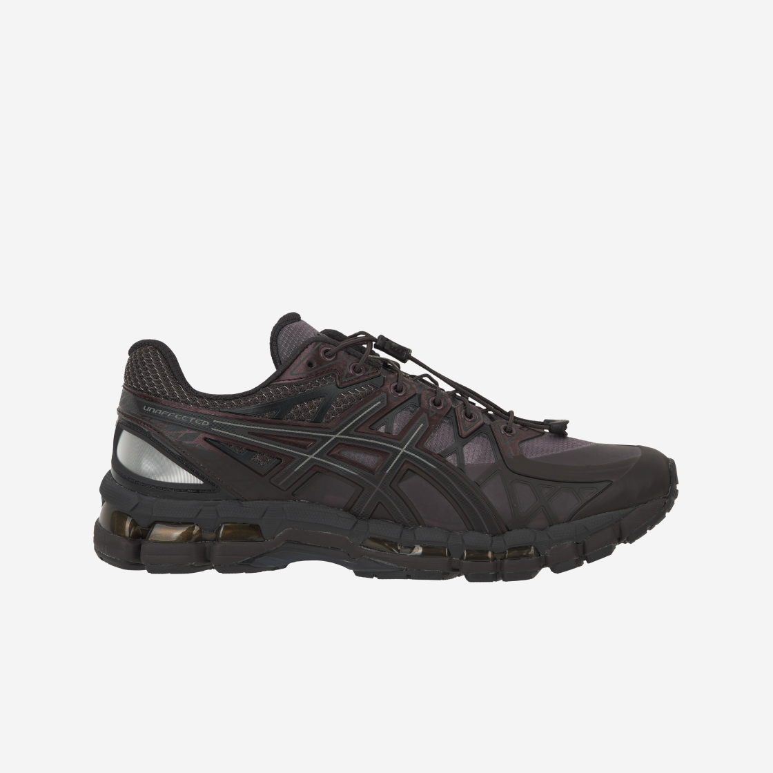 아야 아식스 x 언어펙티드 젤 카야노 20 다크 체리 블랙 | Asics | KREAM