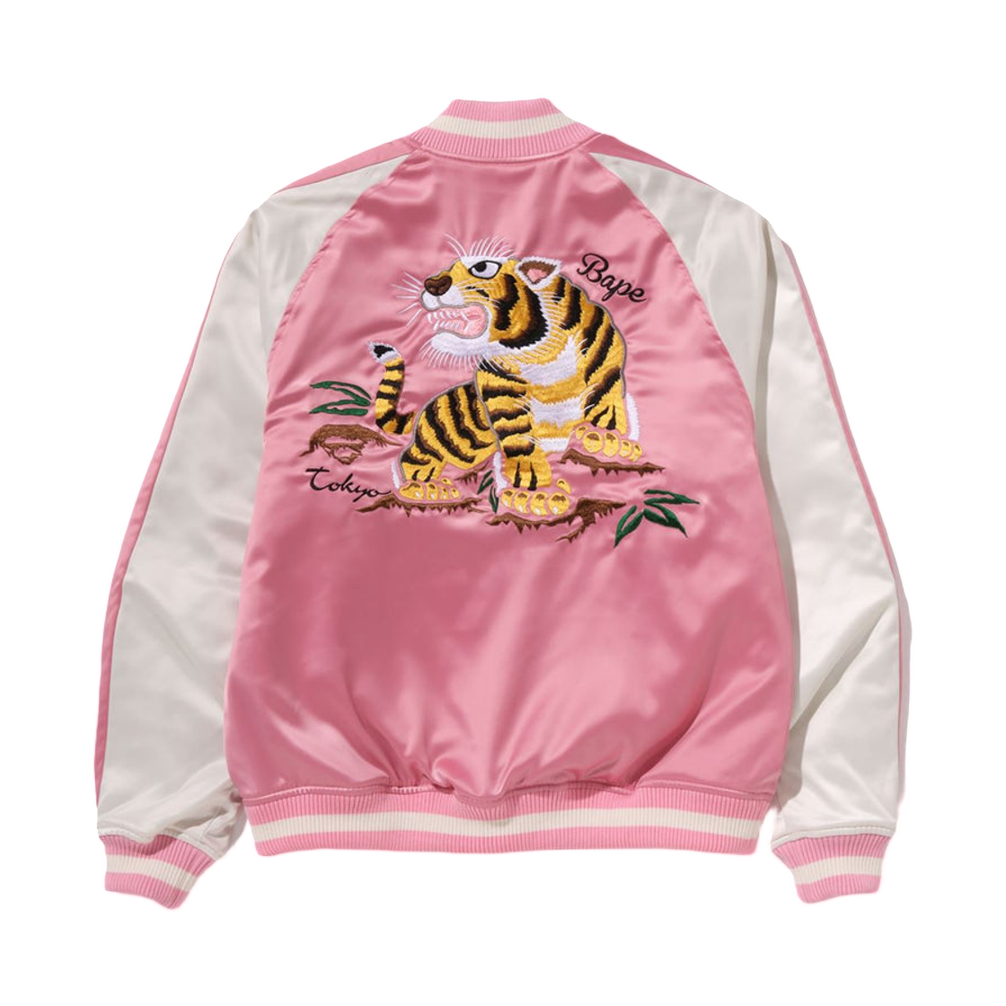 베이프 타이거 수베니어 자켓 핑크(BAPE Tiger Souvenir Jacket Pink) - 2