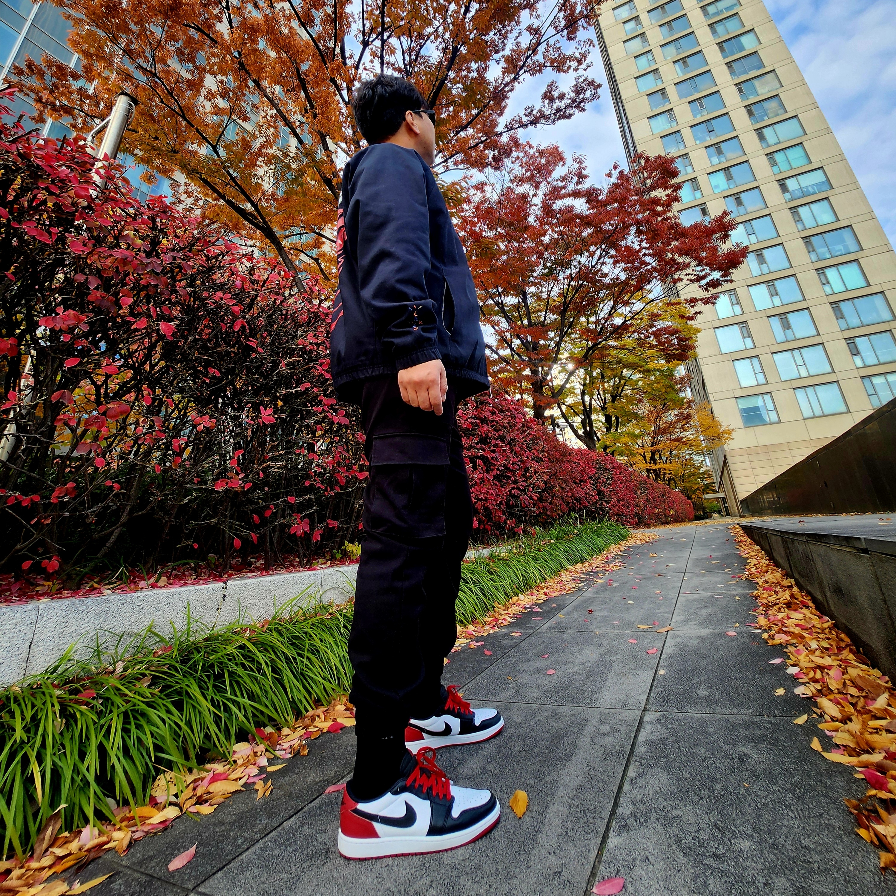 Jordan 1 Retro Low OG Black Toe 착용 스타일