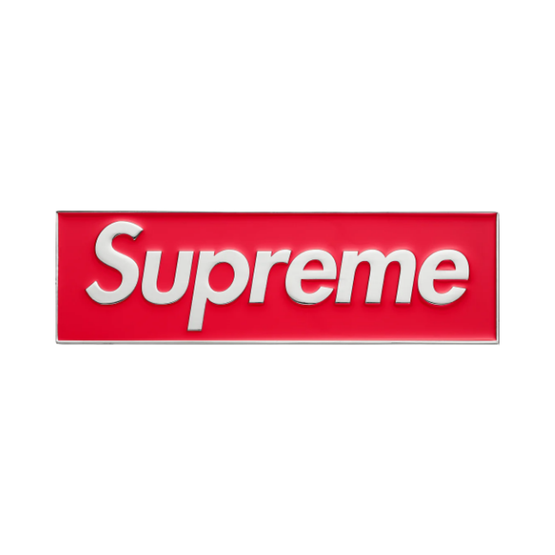 슈프림 박스로고 카 엠블럼 레드 - 25FW(Supreme Box Logo Car Emblem Red - 25FW)