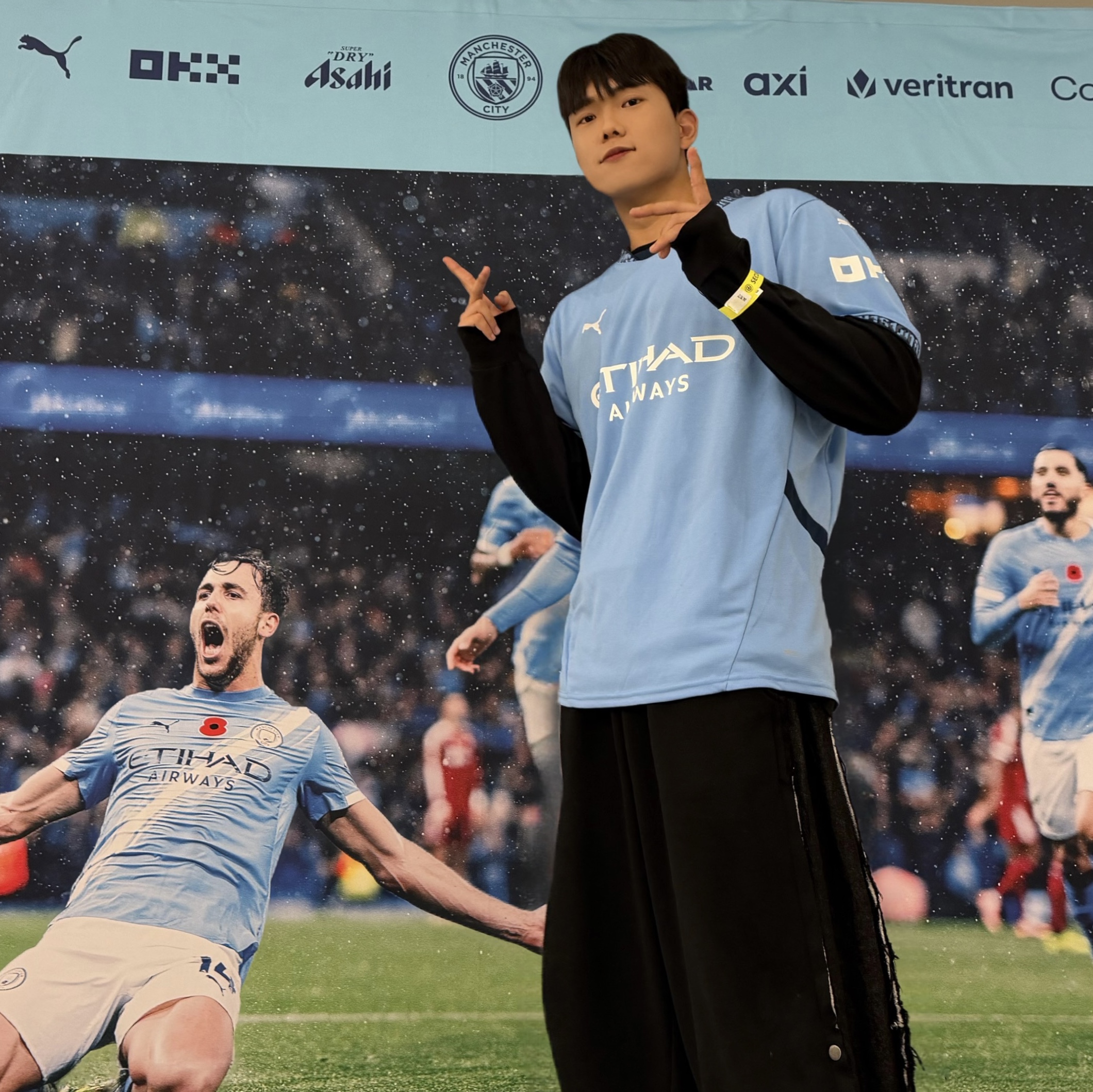 Puma Manchester City 2024/25 Home Jersey Team Light Blue (Non Marking Ver.) 착용 스타일