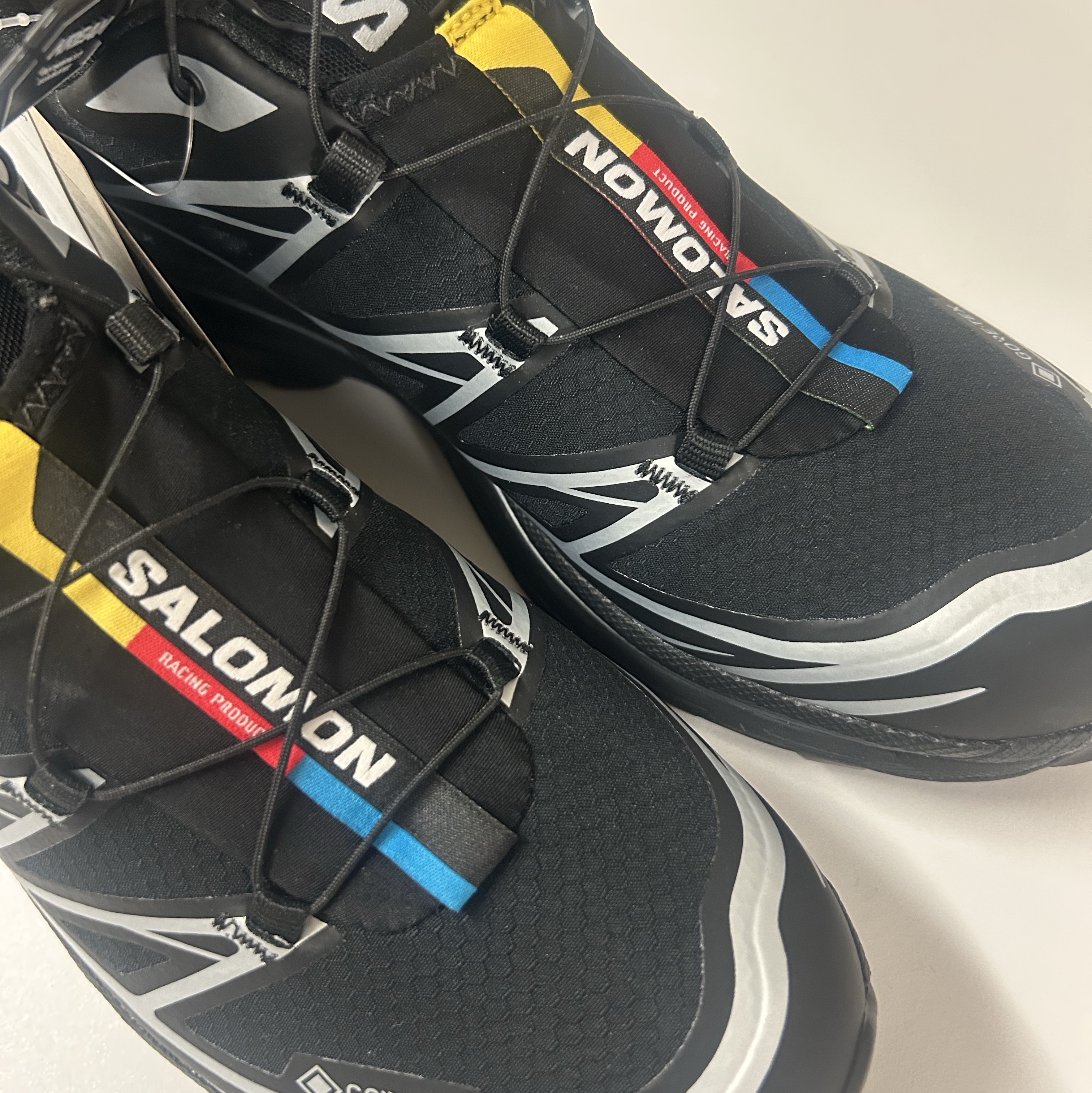 Salomon XT-6 GTX Black Silver, Nike Therma-Fit ADV Aeroloft Repel Down Running Jacket Black - Asia 착용 스타일 - 2