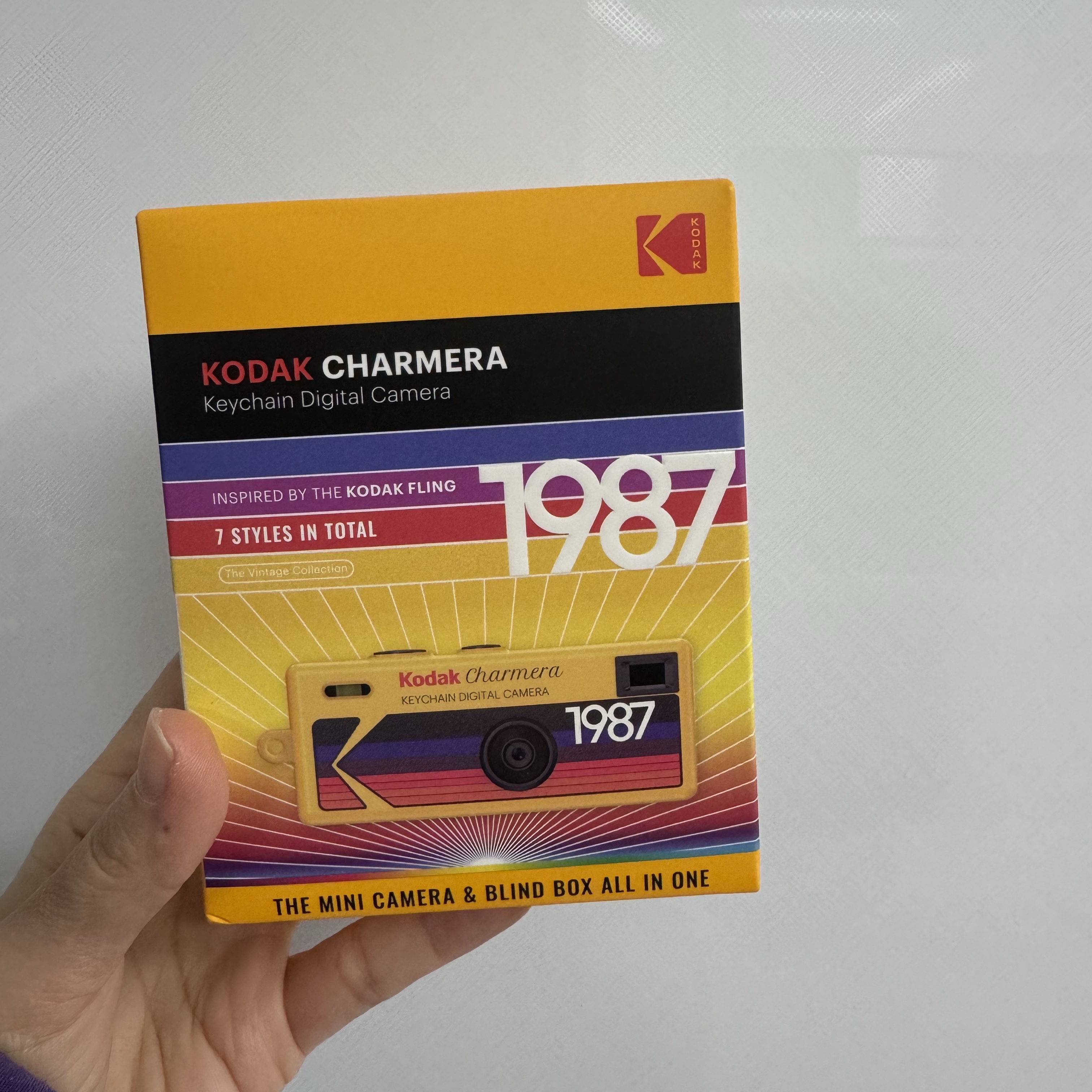 Kodak Charmera Key Chain Film Camera Sealed Case (1 Blind Box) 착용 스타일 - 1