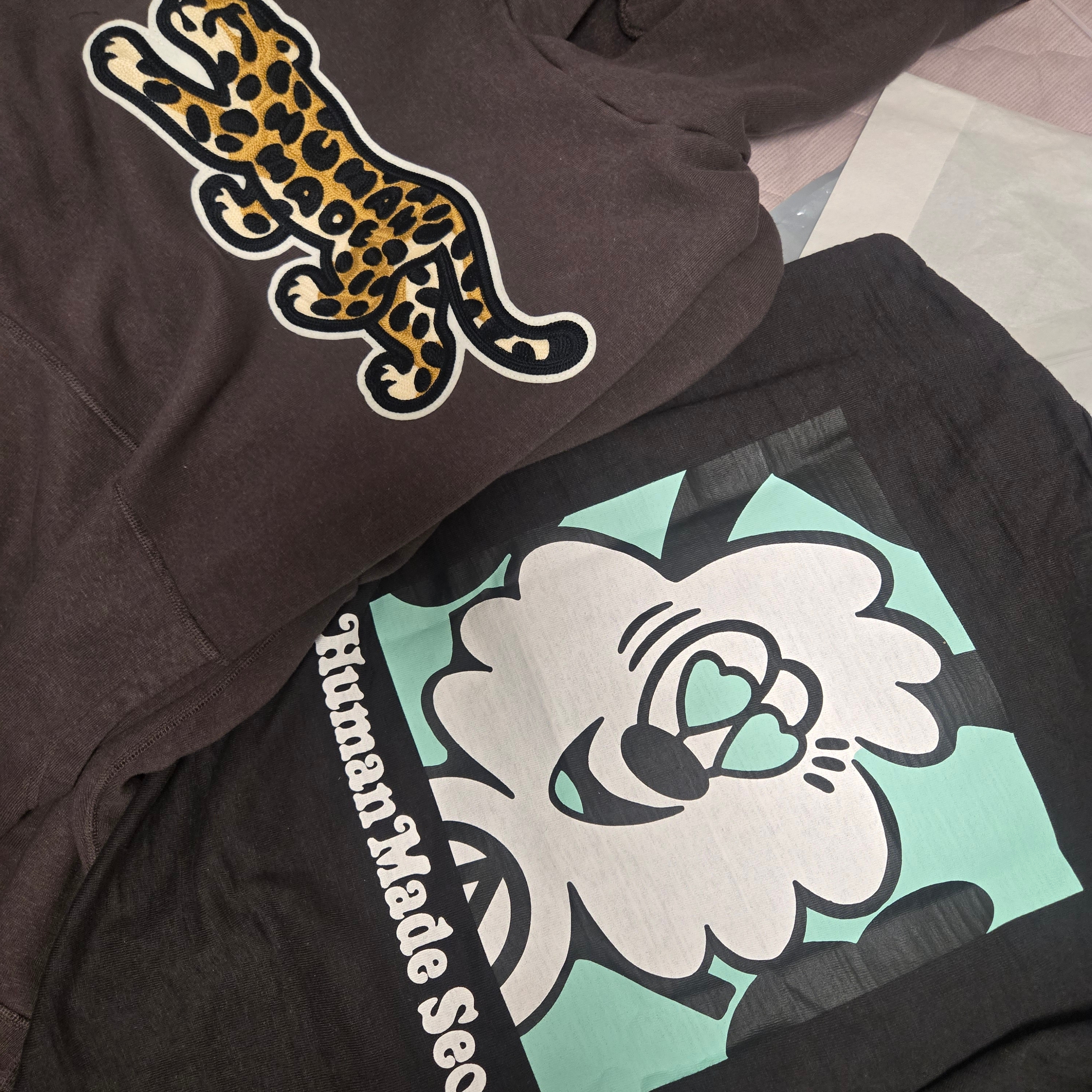 Human Made x Verdy Graphic T-Shirt Black - Seoul Store Exclusive 착용 스타일