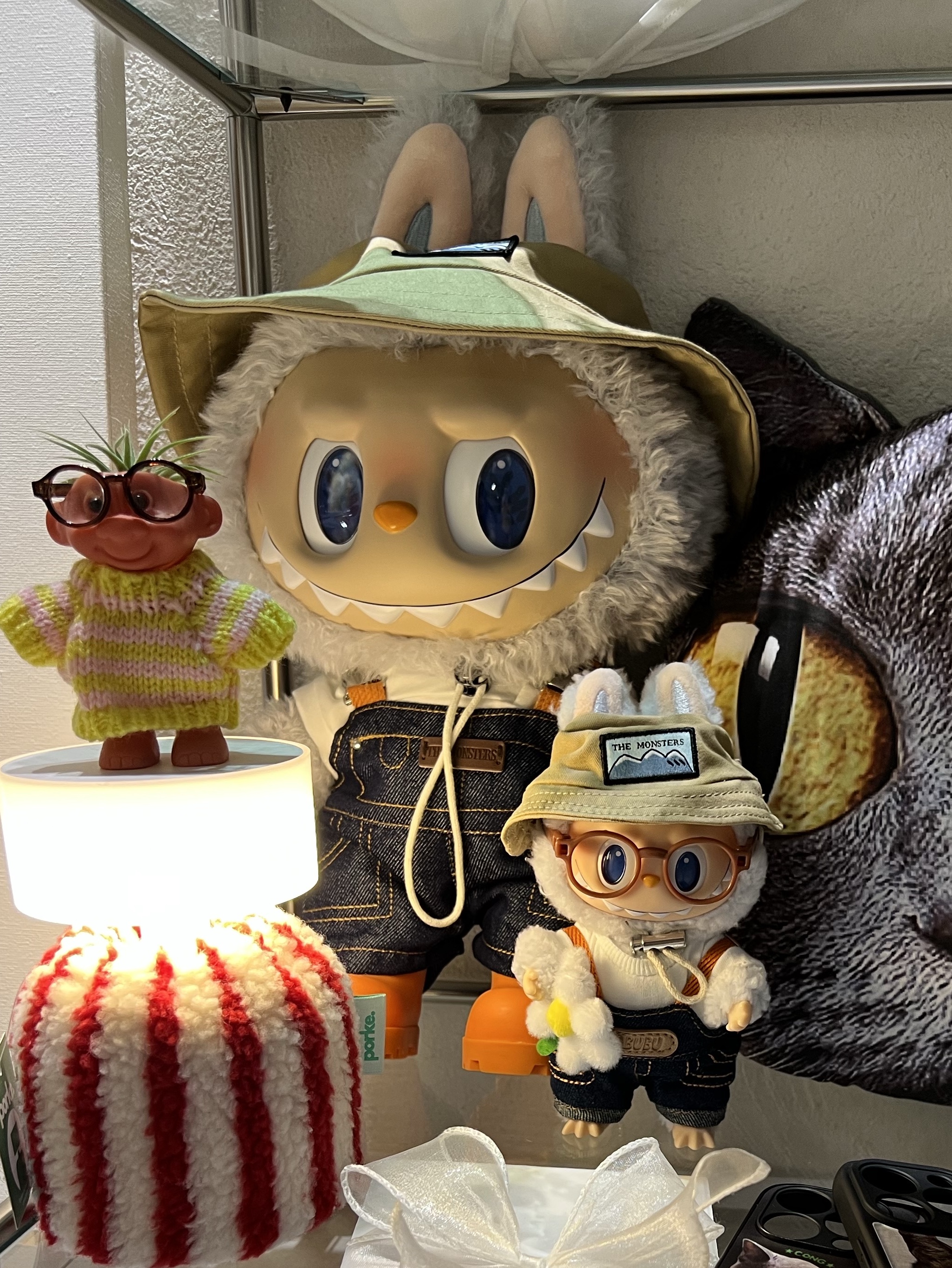 Pop Mart The Monsters Fall In Wild Labubu Series Plush Doll, Pop Mart The Monsters Checkmate Series Doll 착용 스타일 - 2