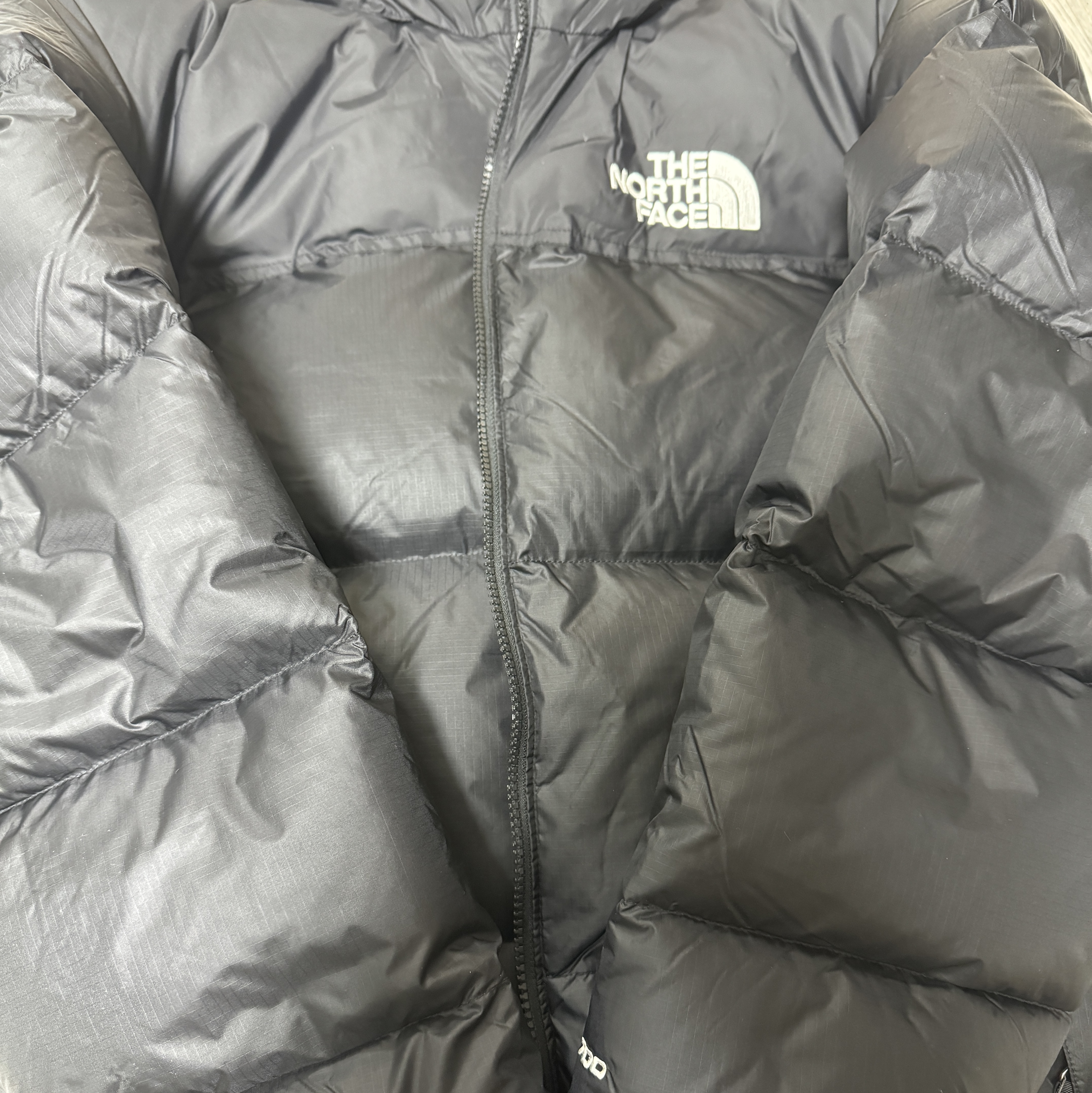 The North Face 1996 Retro Nuptse Down Jacket TNF Black 착용 스타일