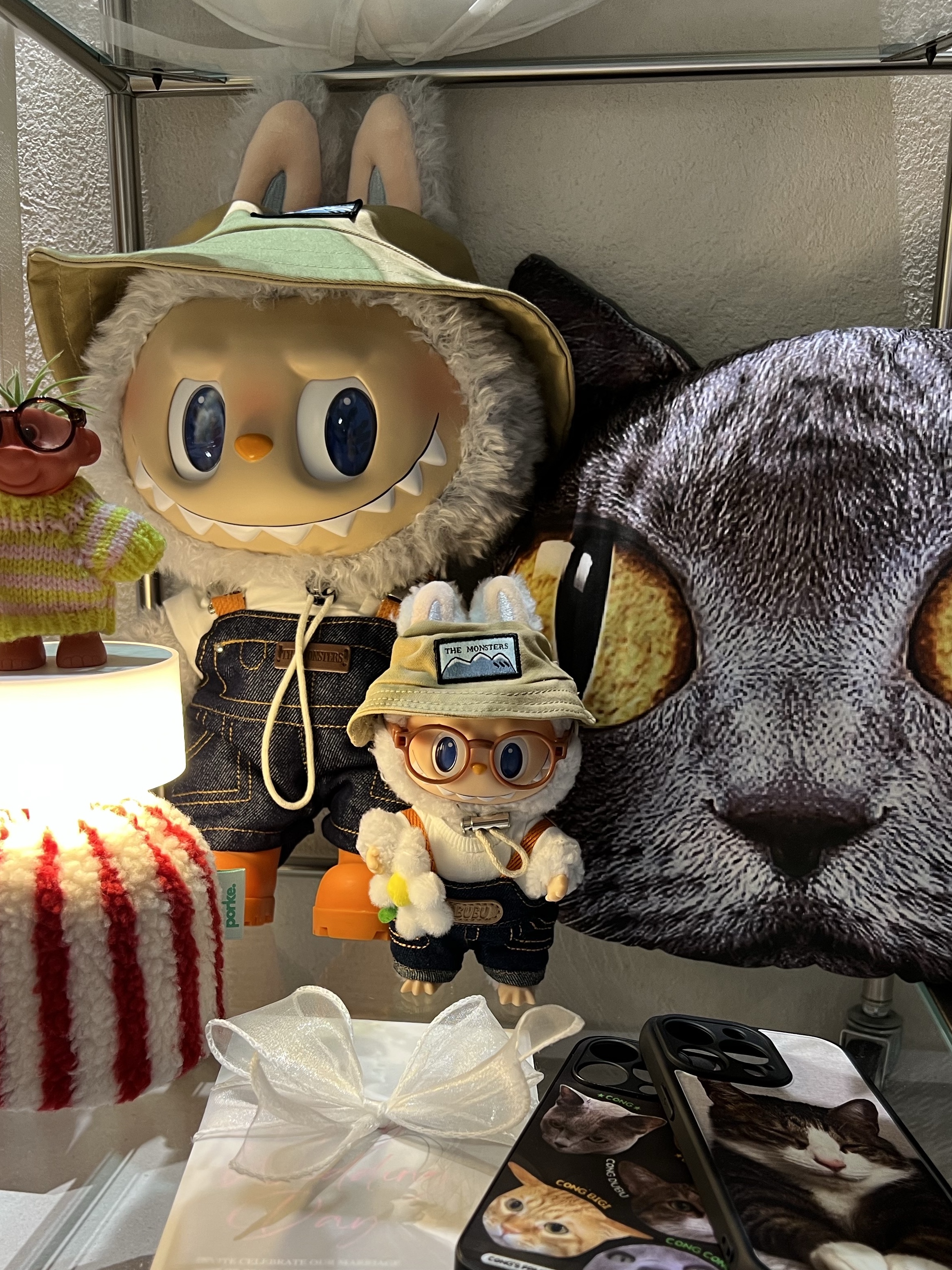 Pop Mart Fall In Wild Labubu Series Toy Keyring, Pop Mart The Monsters Fall In Wild Labubu Series Plush Doll 착용 스타일 - 1