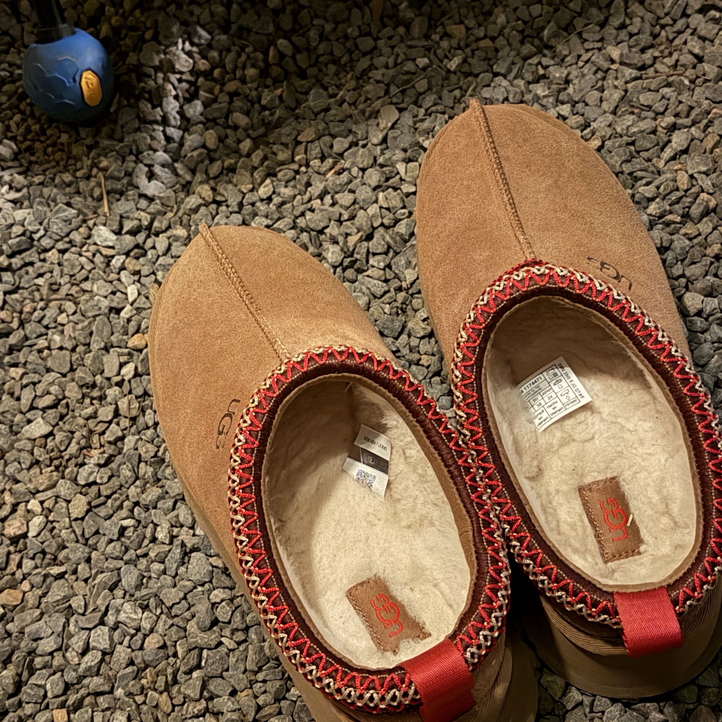 (W) UGG Tazz II Chestnut 착용 스타일