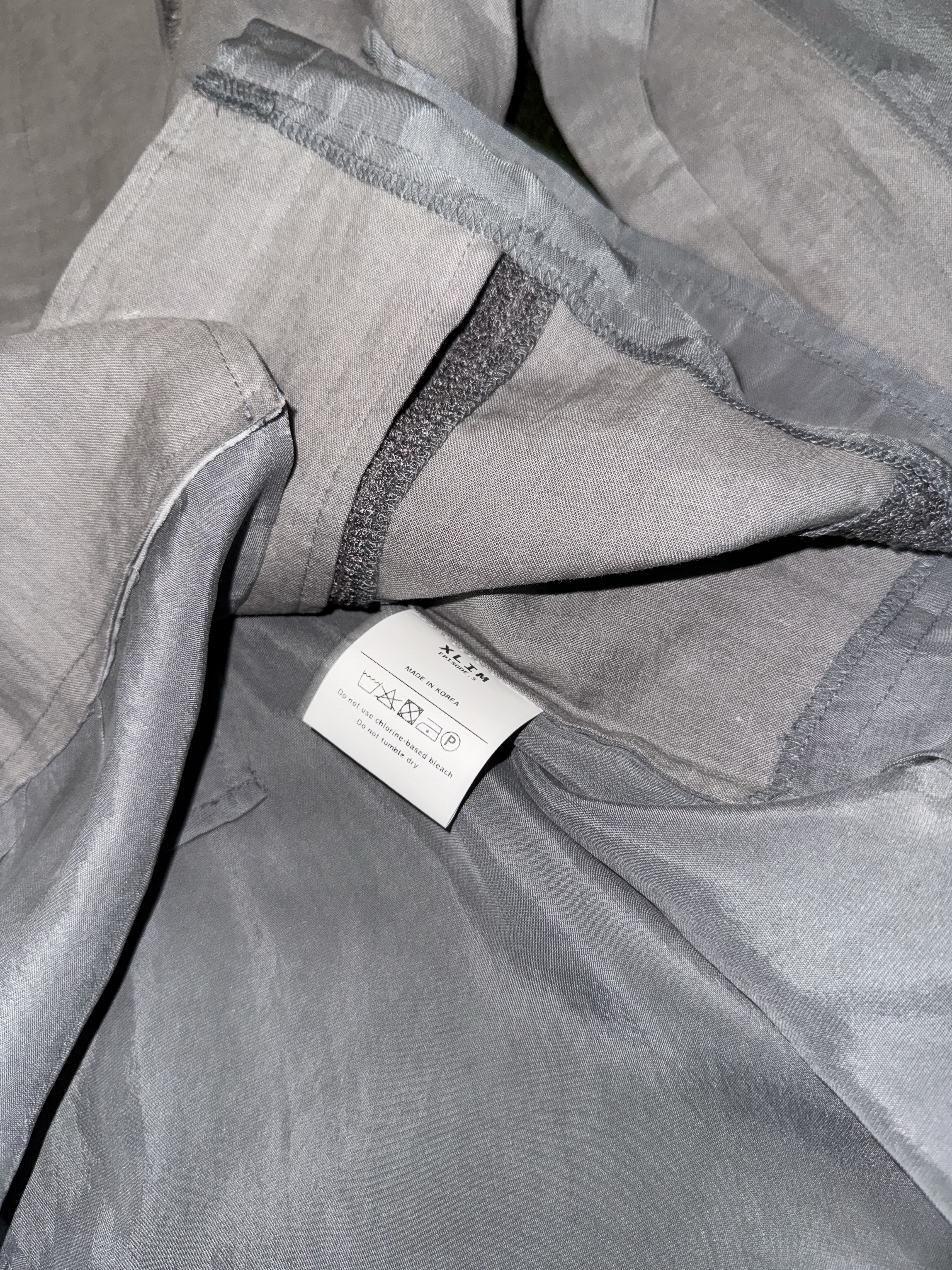 Xlim Ep.5 01 Overshirt Gray 착용 스타일 - 6