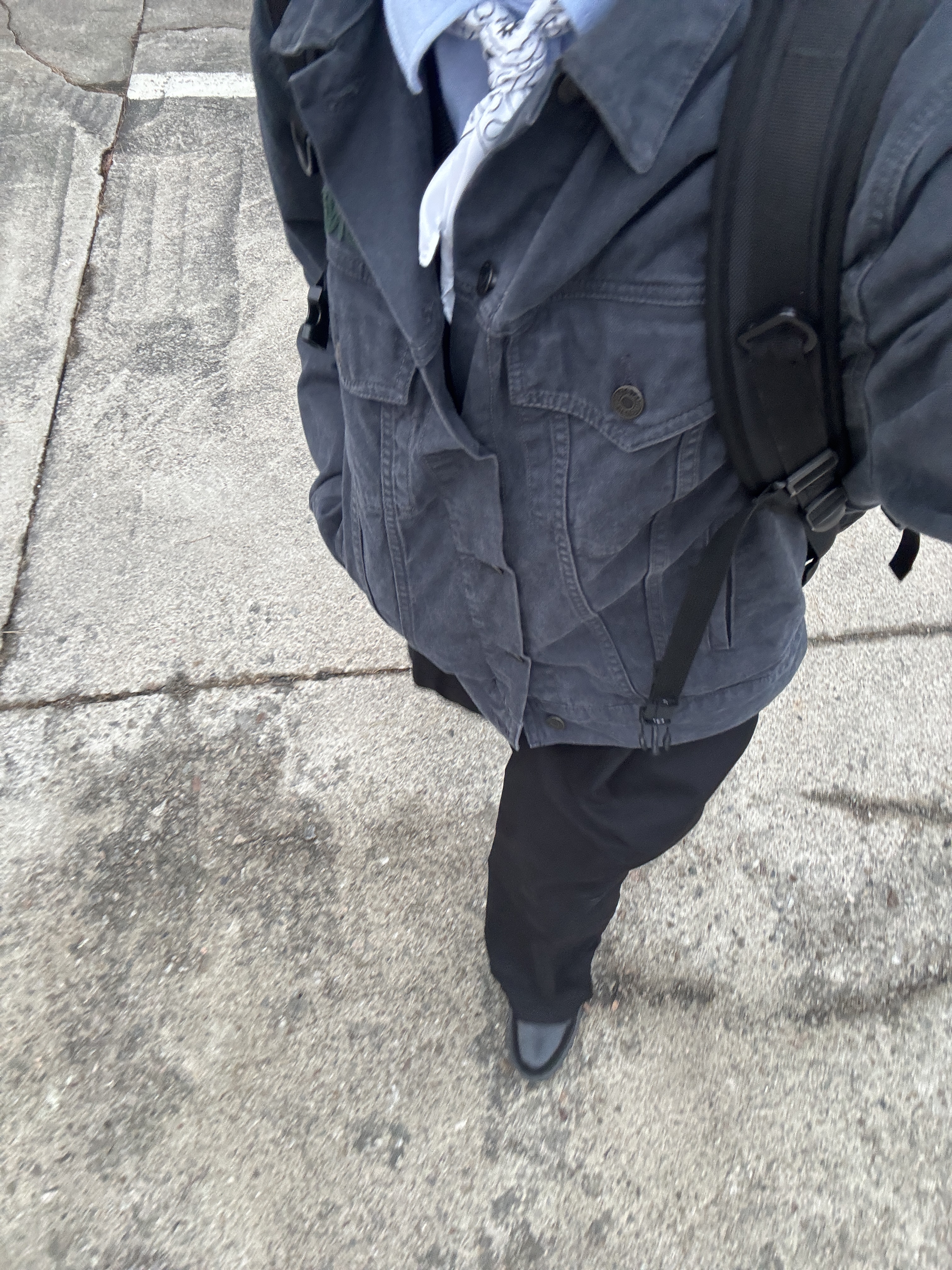 Dr. Martens 1461 Mono Black 착용 스타일 - 1
