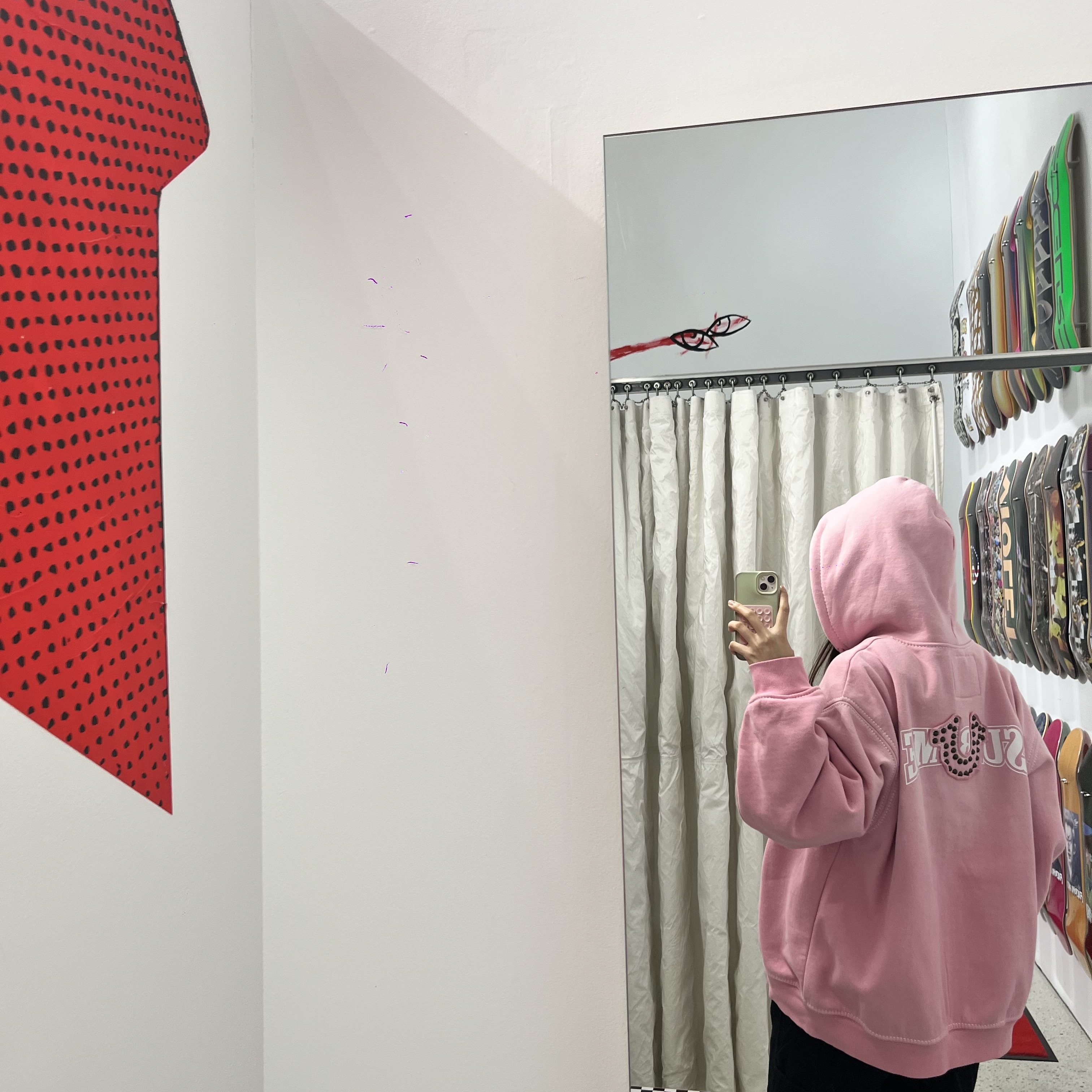 Supreme x True Religion Zip Up Hooded Sweatshirt Pink - 25FW 착용 스타일 - 2