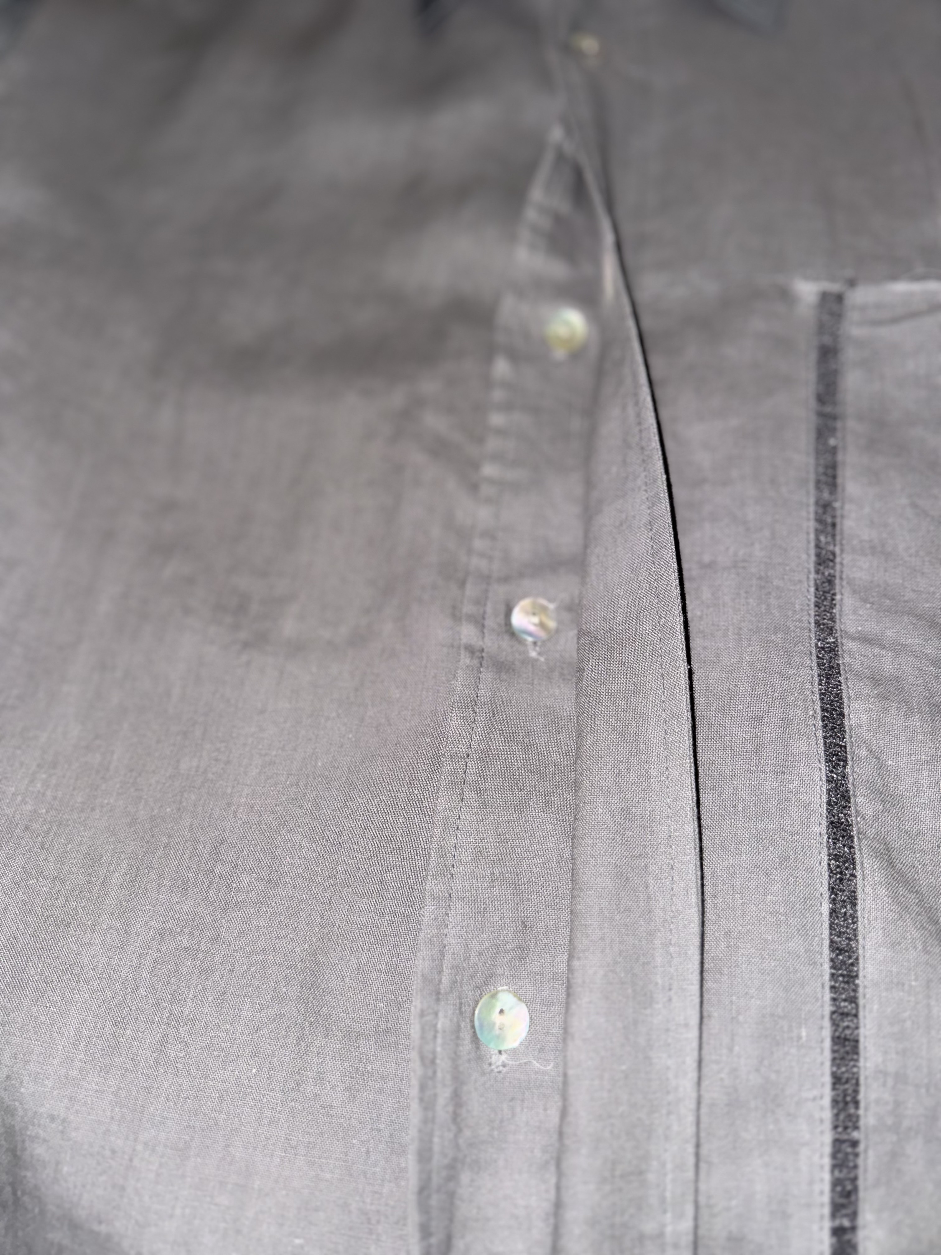 Xlim Ep.5 01 Overshirt Gray 착용 스타일 - 4