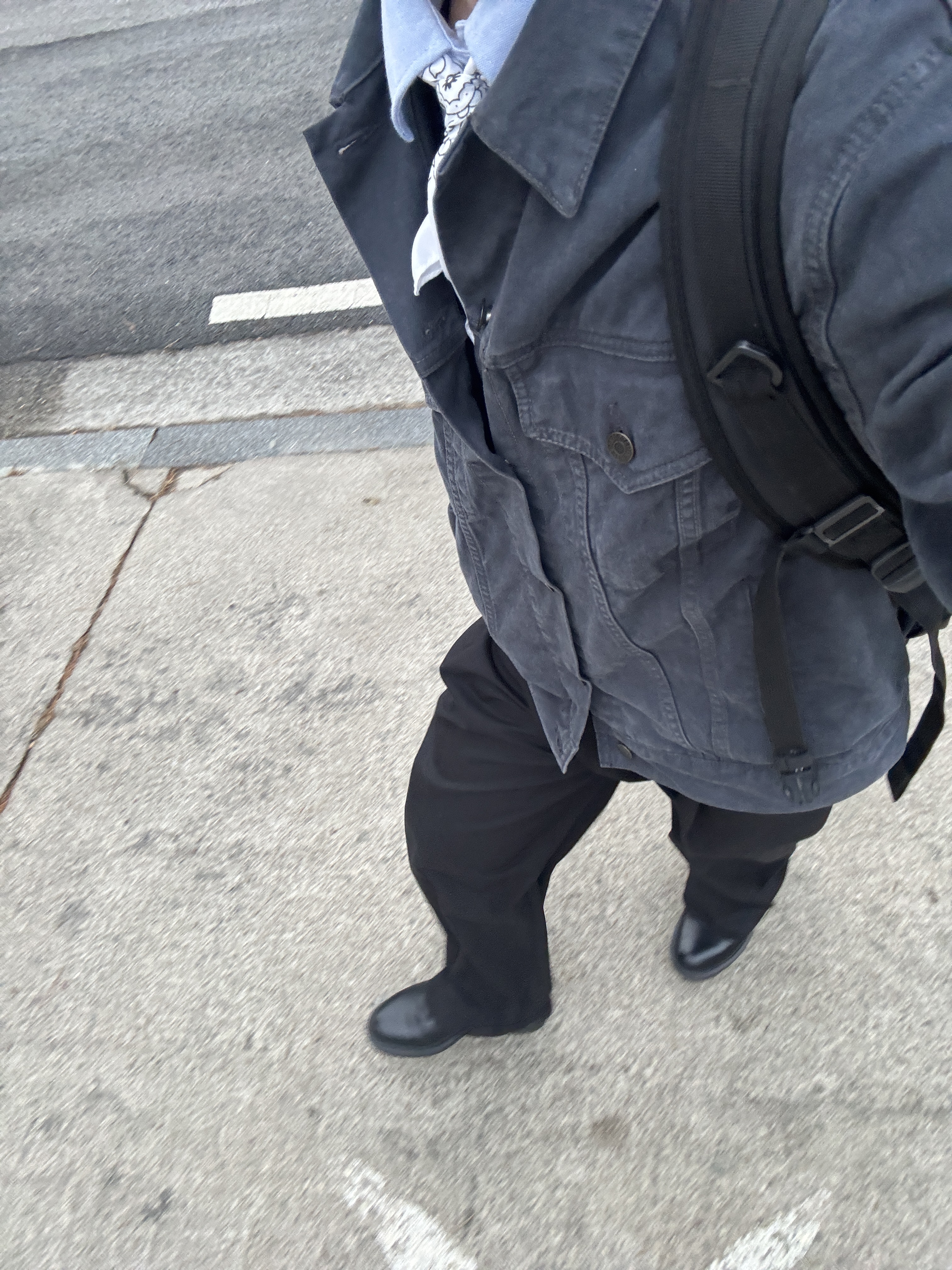 Dr. Martens 1461 Mono Black 착용 스타일 - 2