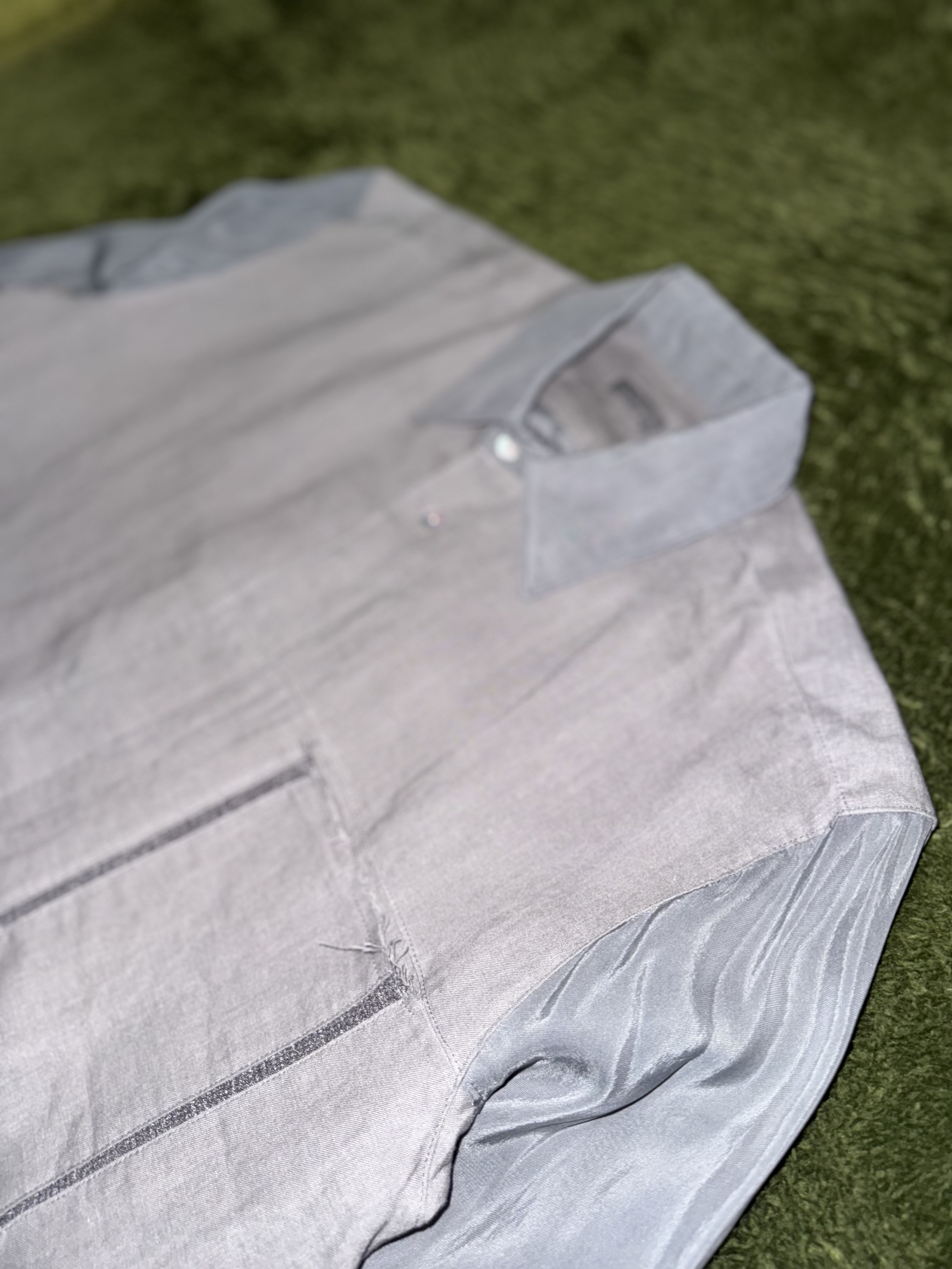 Xlim Ep.5 01 Overshirt Gray 착용 스타일 - 2