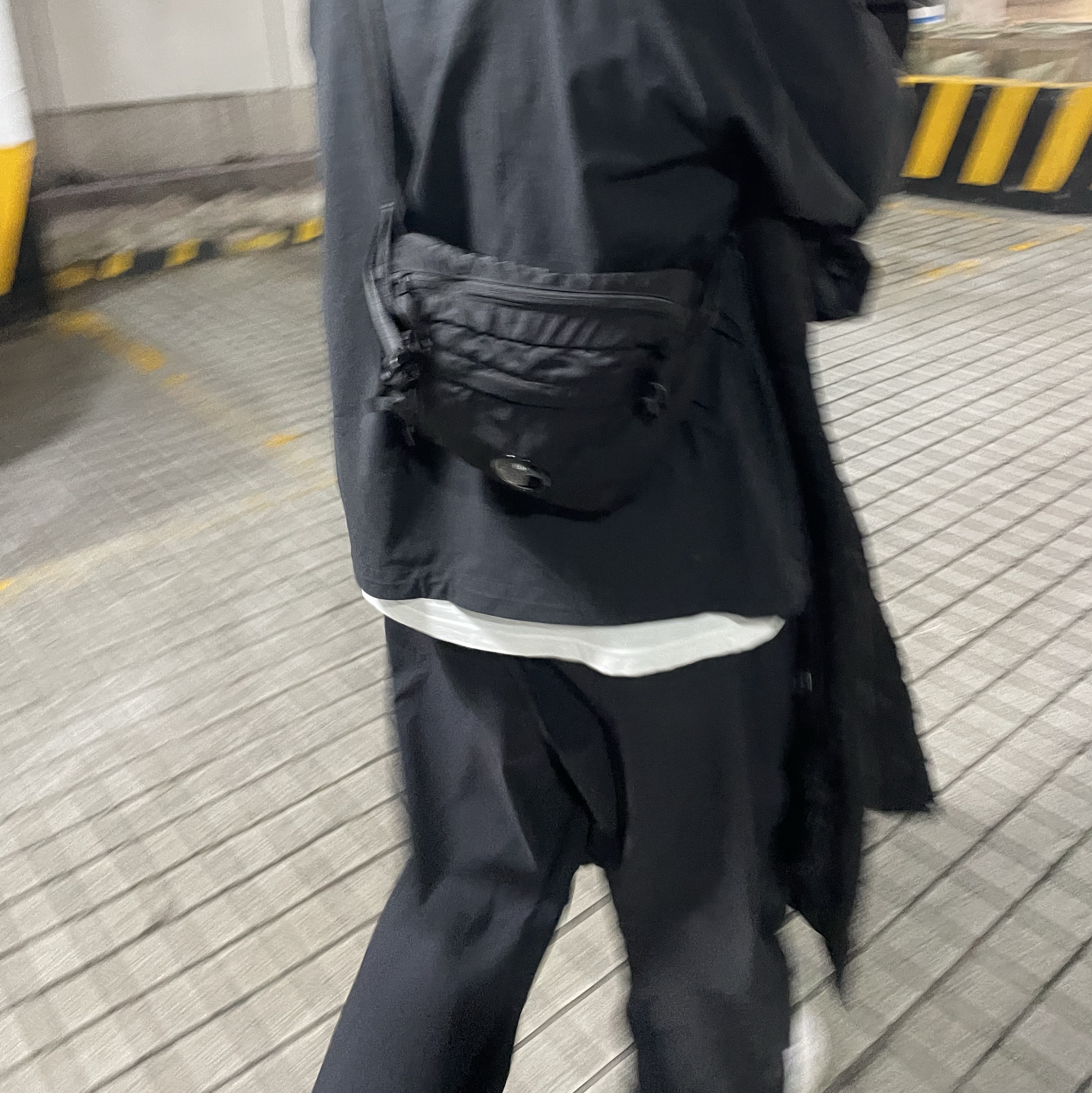 C.P. Company Nylon B Lens Crossbody Bag Black - 25SS 착용 스타일