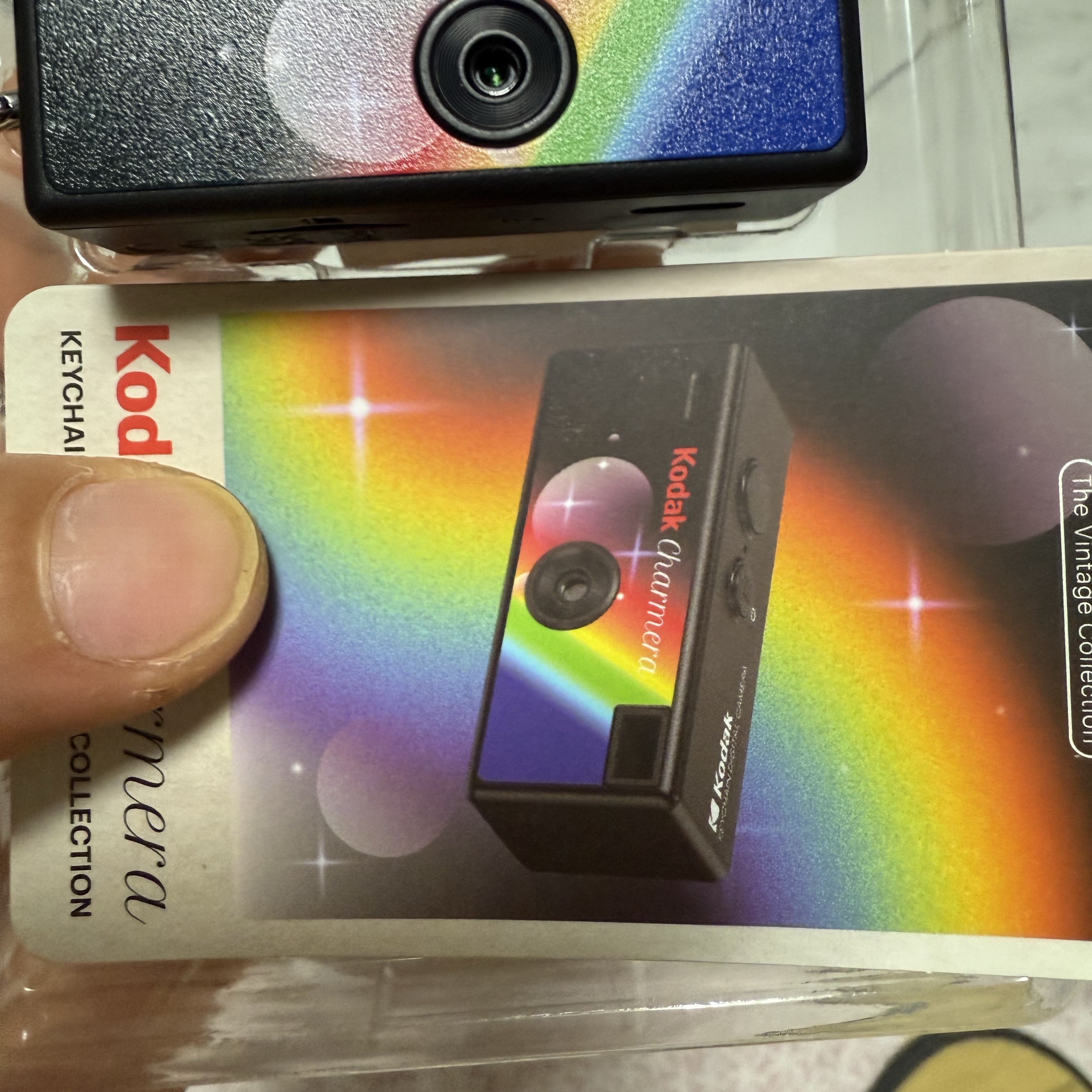 Kodak Charmera Key Chain Film Camera Sealed Case (1 Blind Box) 착용 스타일