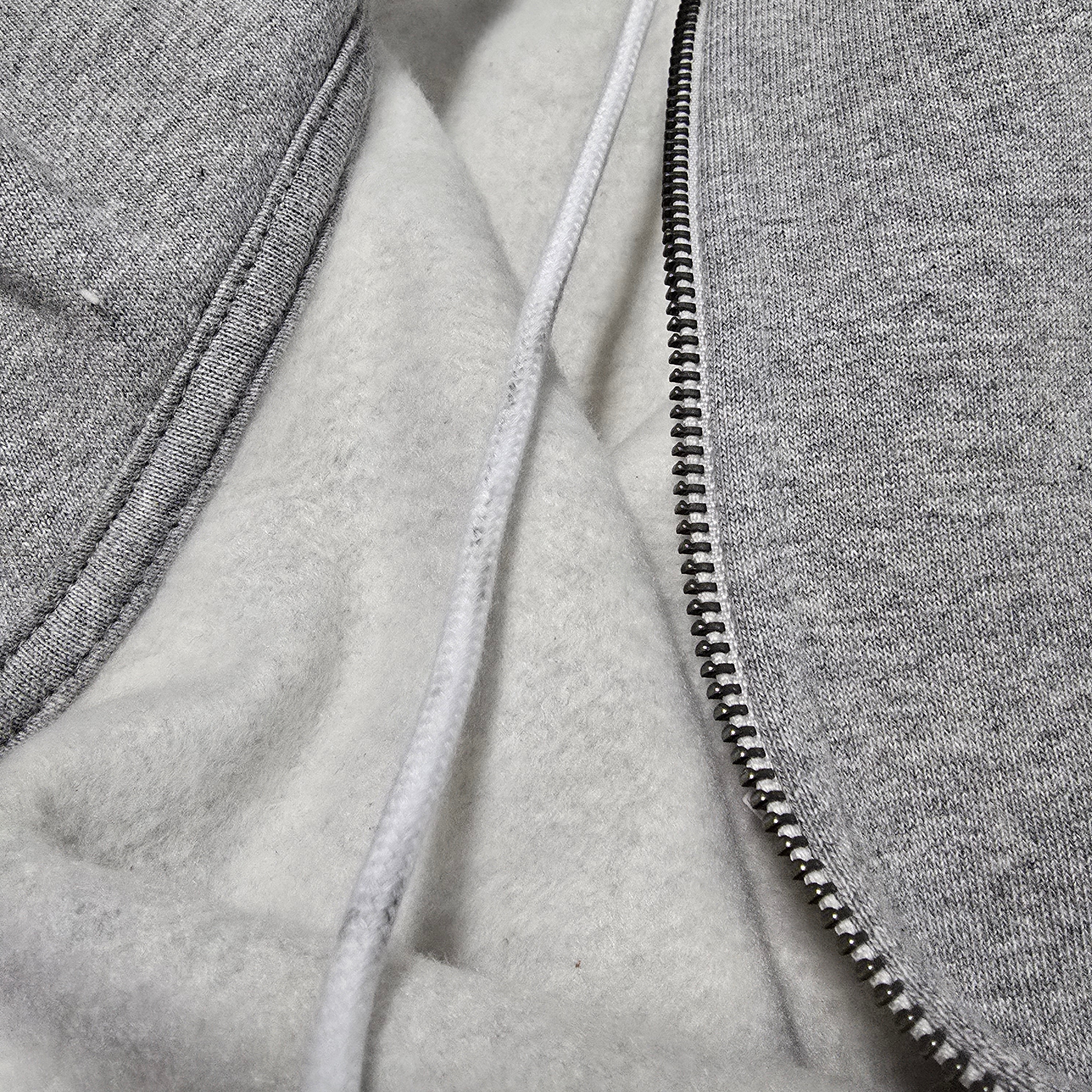 Nike NRG Solo Swoosh Full Zip Hoodie Dark Grey Heather - Asia 착용 스타일