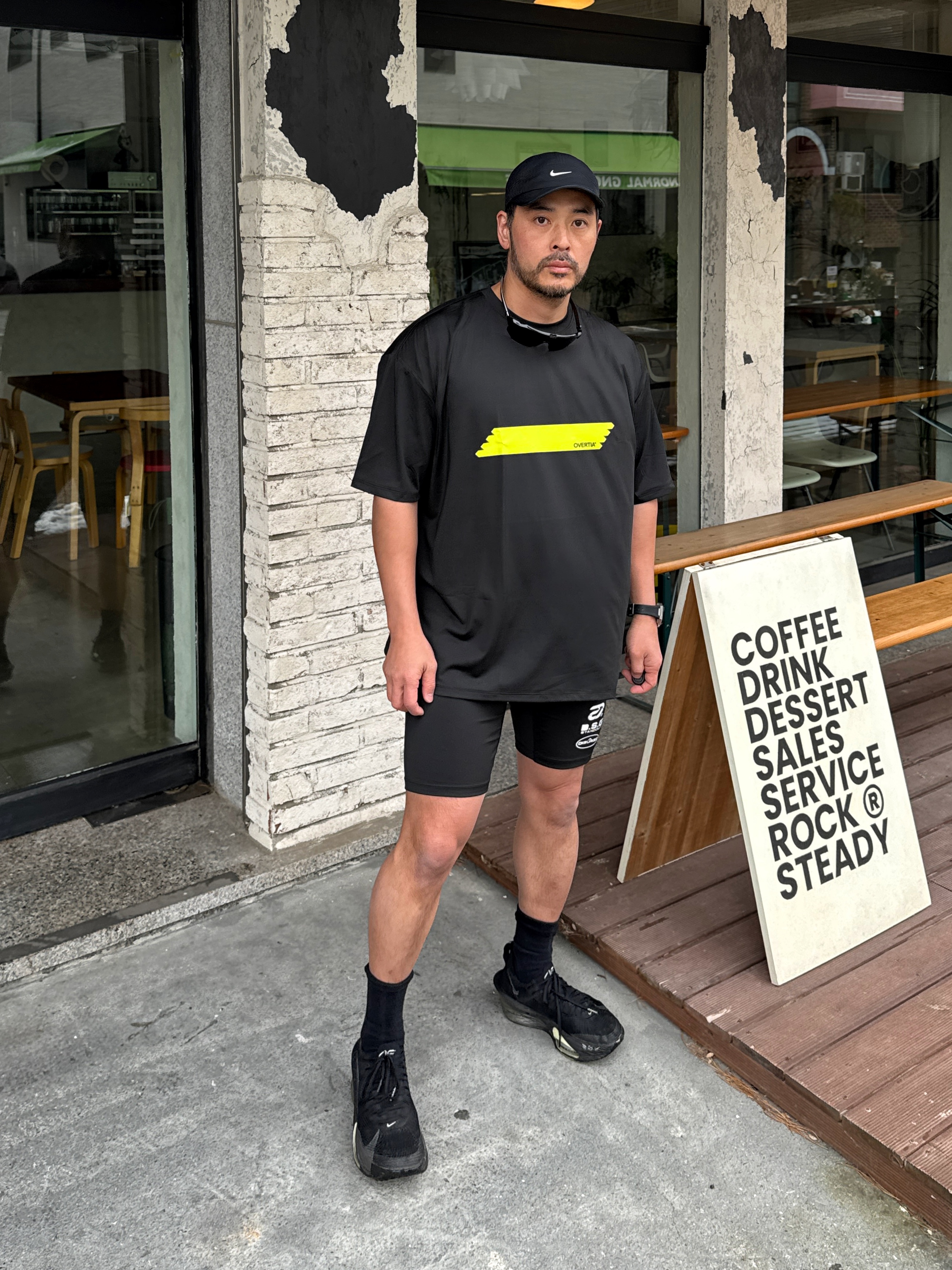 Nike Air Zoom Alphafly Next% 3 Black Olive Aura 착용 스타일 - 2