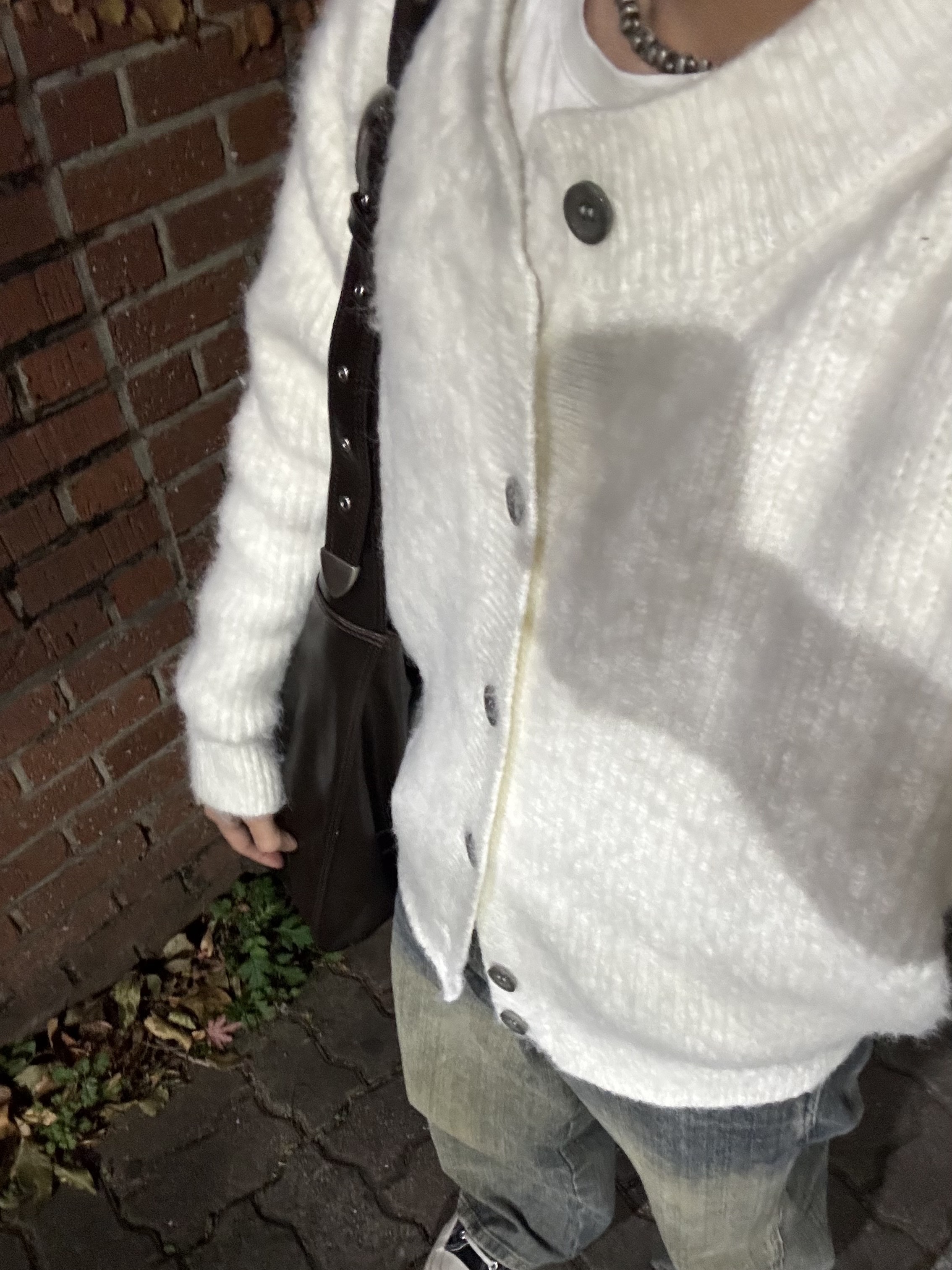 Hatchingroom Stone Ball 3way Bracelet, Converse x Play Comme des Garcons Chuck 70 Ox Black 착용 스타일 - 2