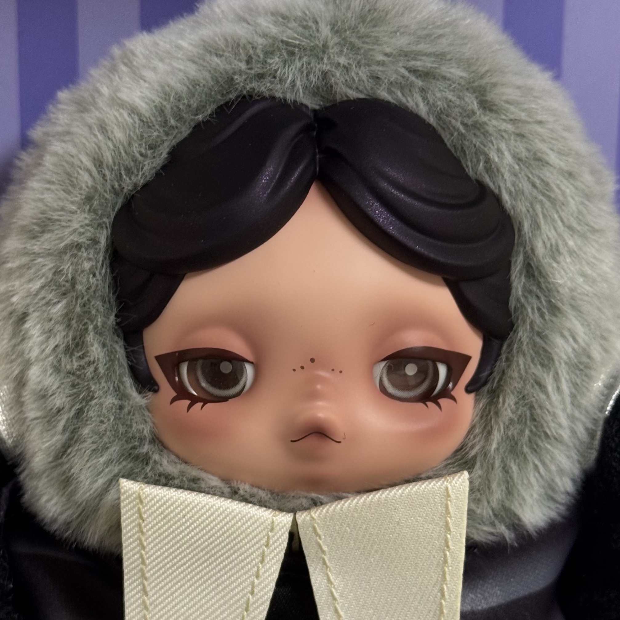 Pop Mart Skullpanda x Wednesday Plush Nevermore Academy Uniform Version 착용 스타일 - 2