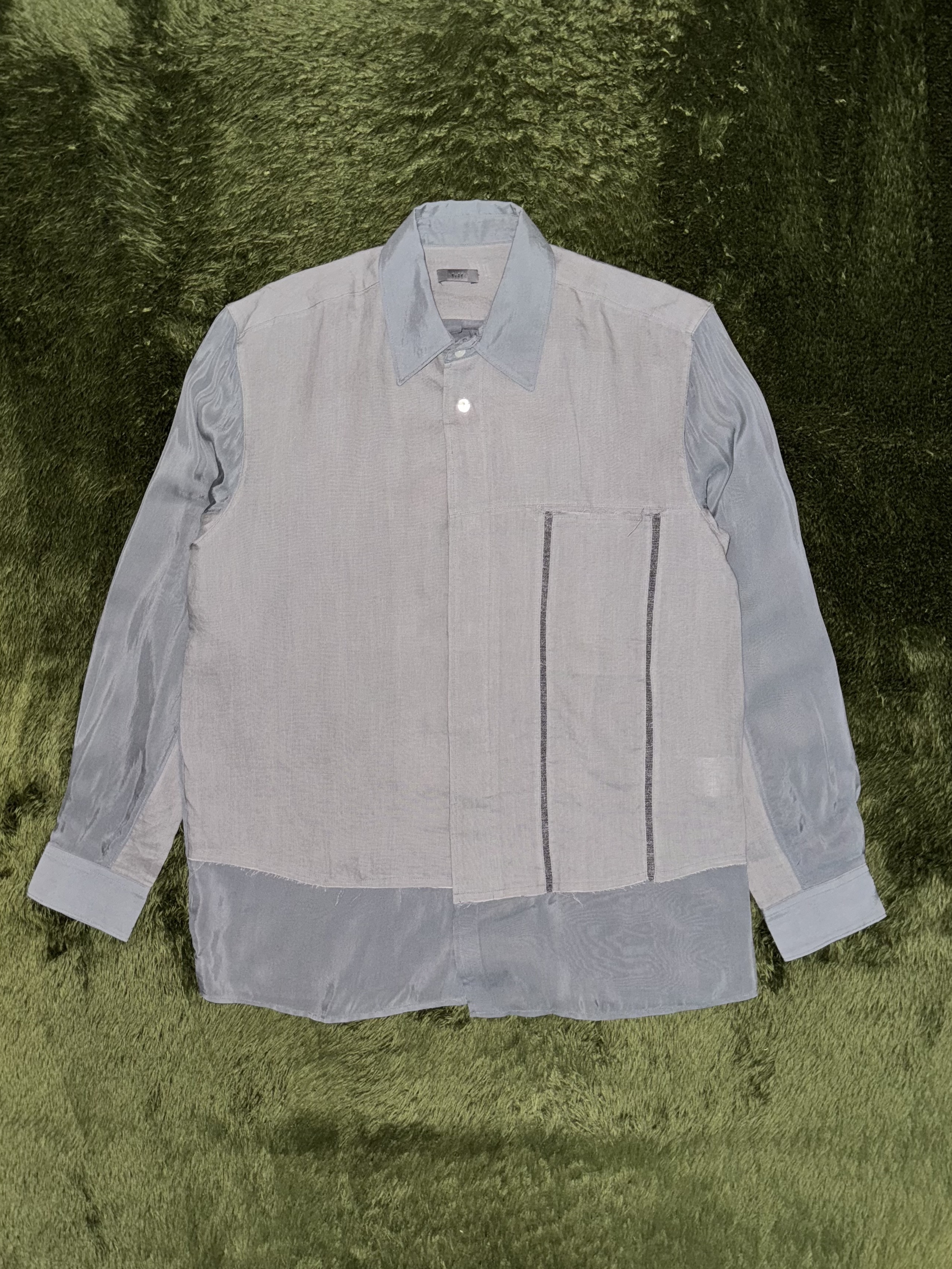 Xlim Ep.5 01 Overshirt Gray 착용 스타일 - 1