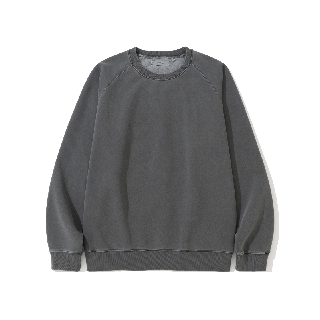 25FWLAB12SS002 LAB TWELVE All Season Vintage Washed Sweatshirt(Charcoal)