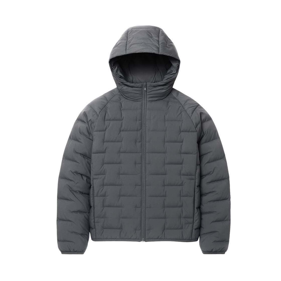 470118-08 Uniqlo Pufftech Parka Dark Gray - JP